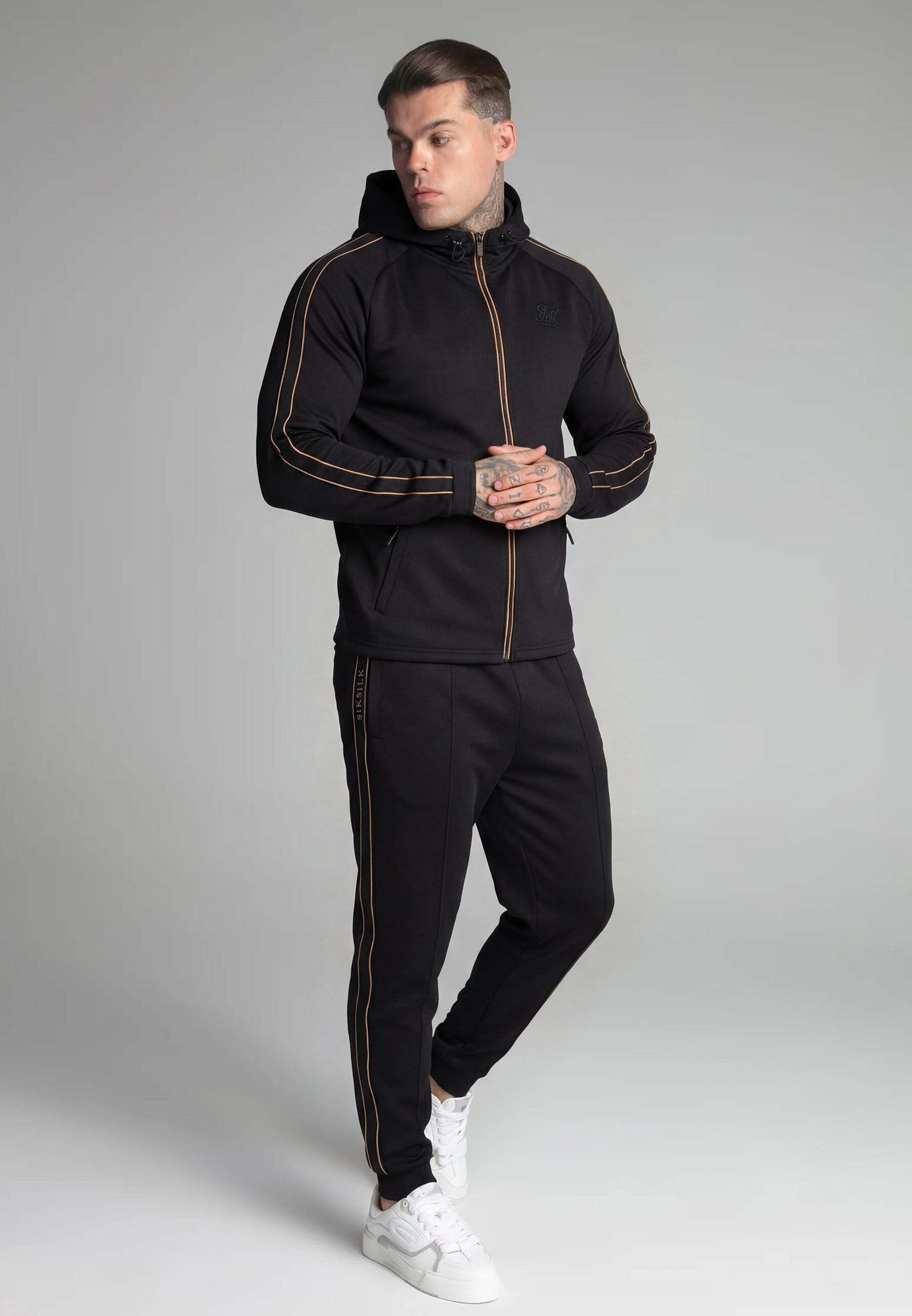 Siksilk Veste sweat »Siksilk Sweatjacke Full Zip«