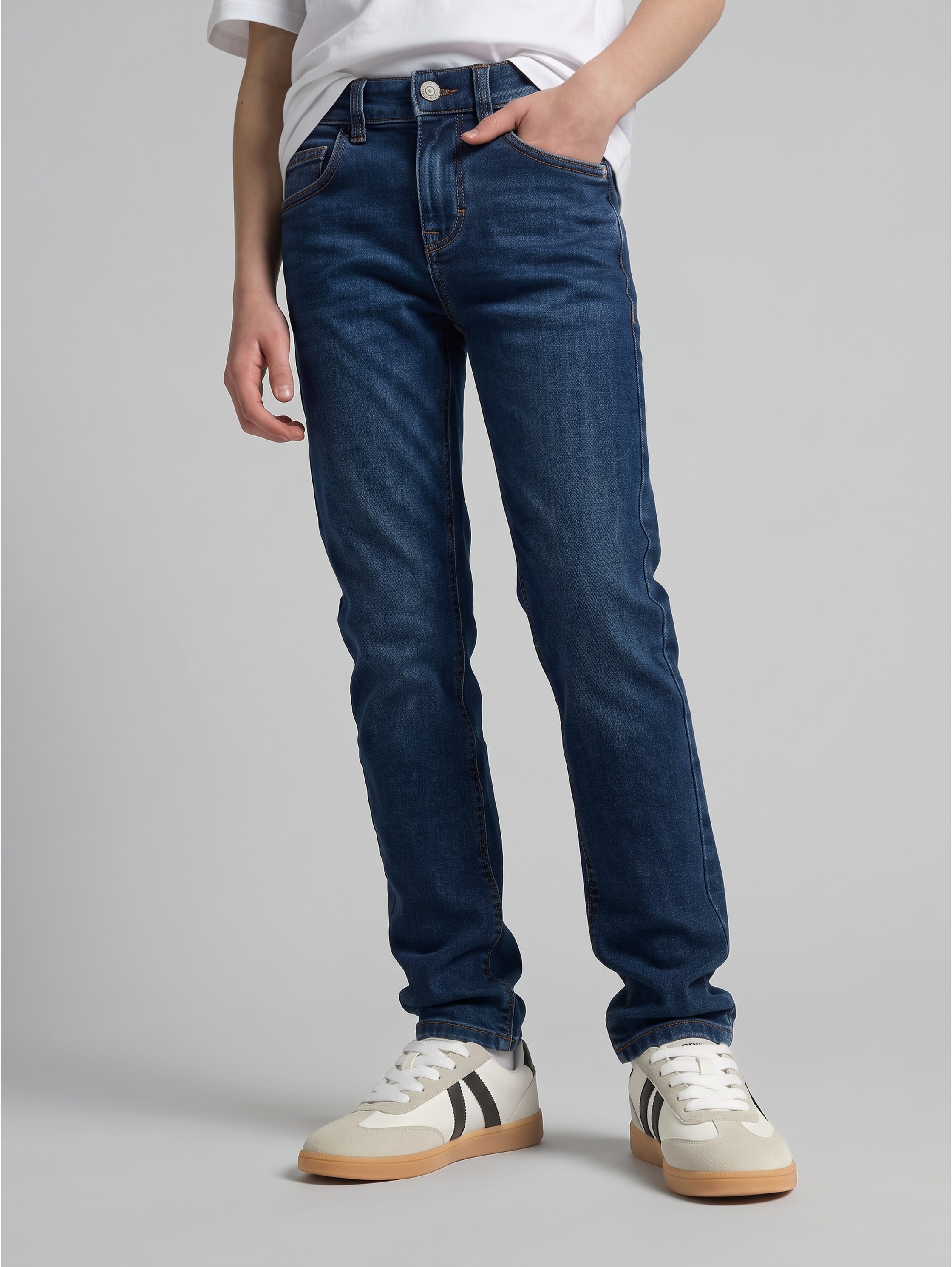 TOM TAILOR Jeans à 5 poches avec stretch et coupe slim fit