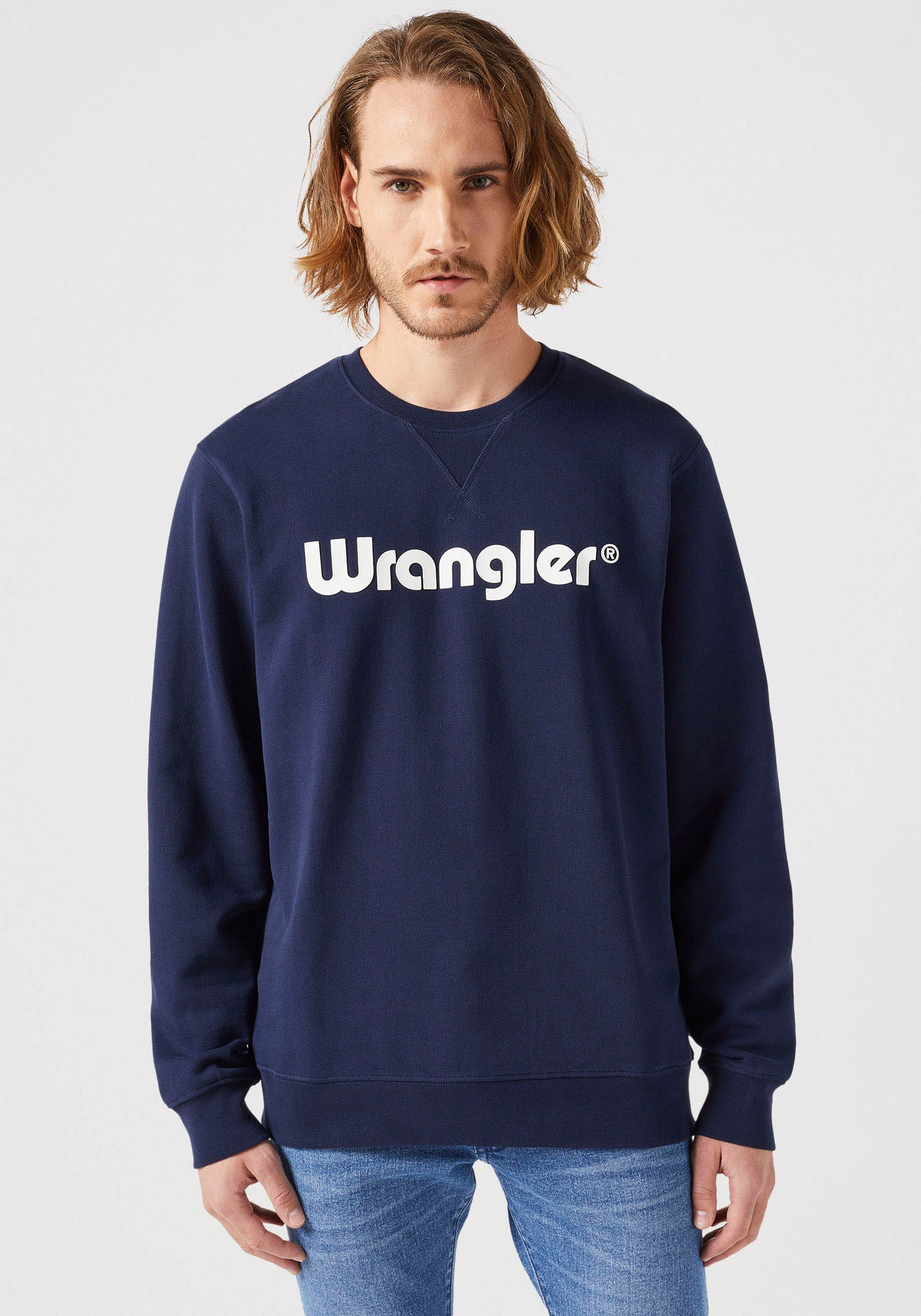 Wrangler Sweatshirt »LOGO CREW«