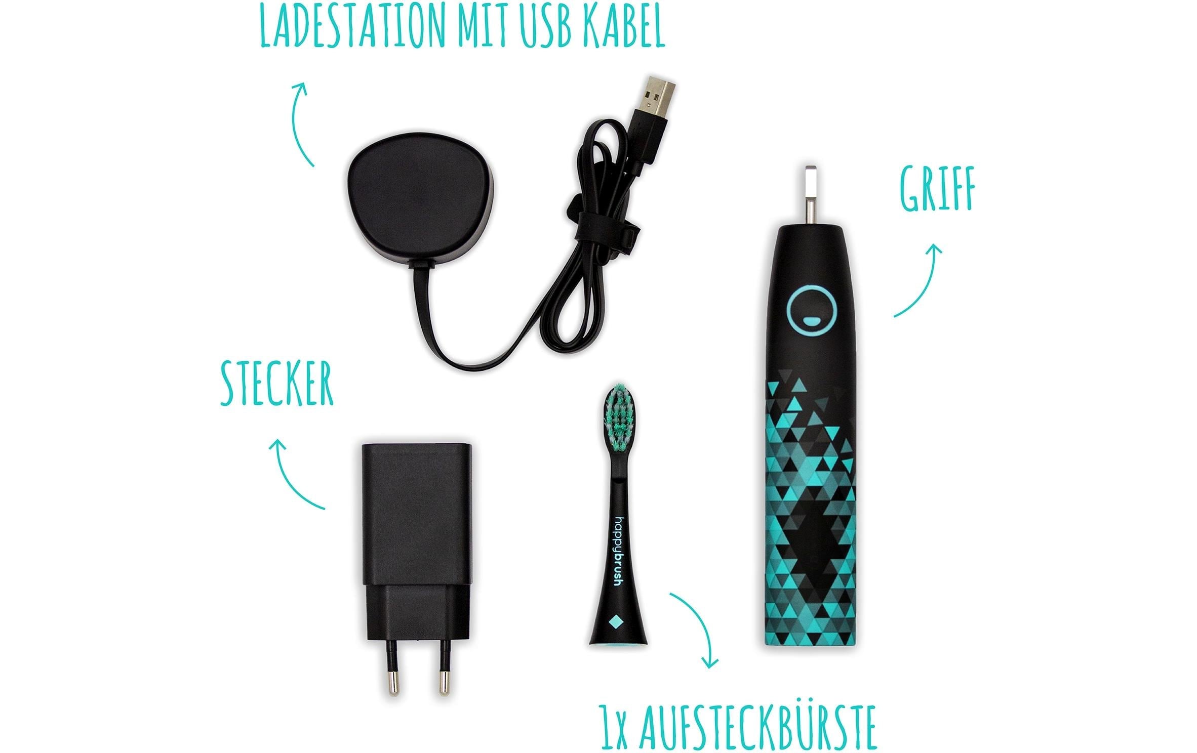 happybrush Schall-Zahnreinigungsgerät »ECO V3«