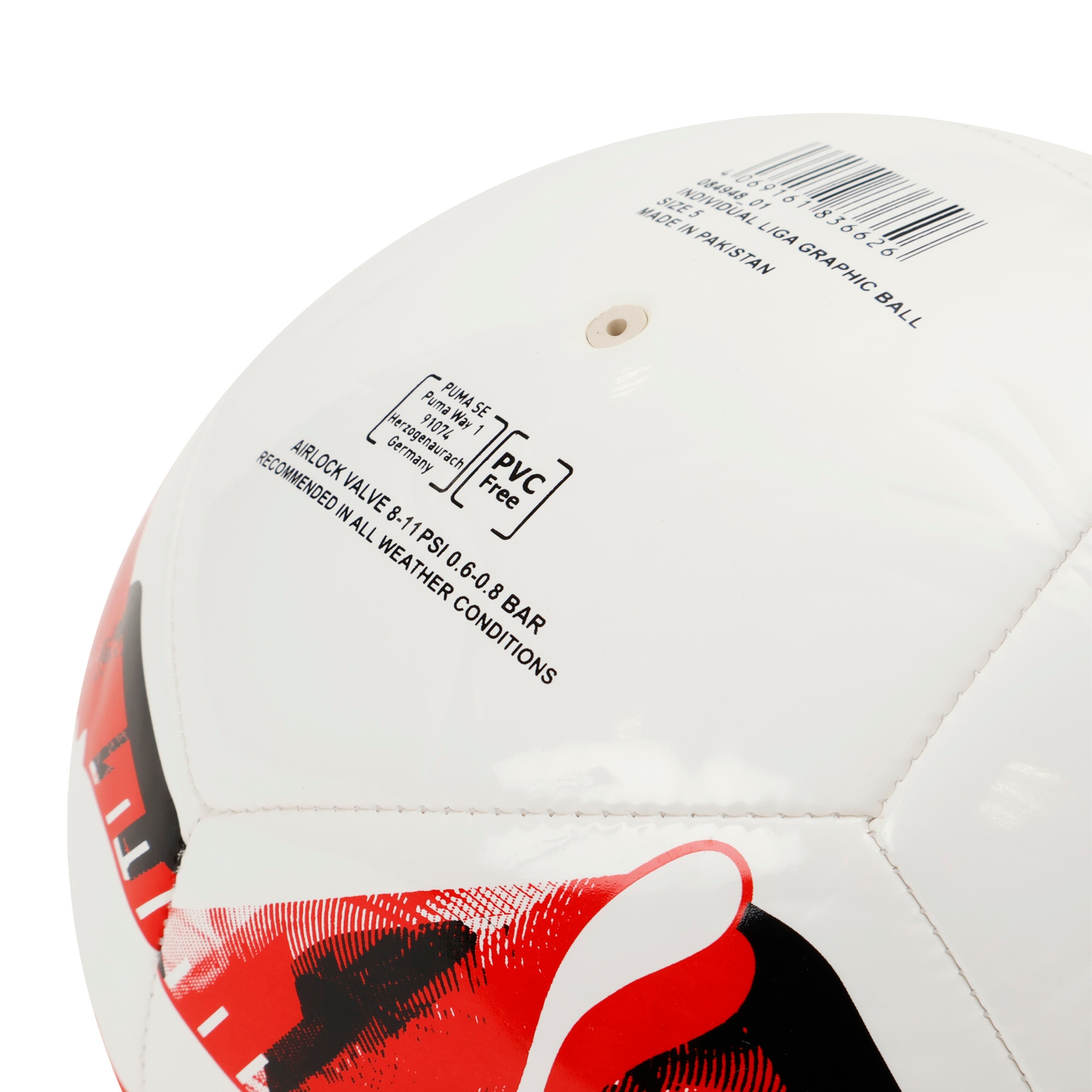 PUMA Fussball »INDIVIDUALLIGA GRAPHIC BALL« für Training und Spiel, aus thermoplastischem Polyurethan