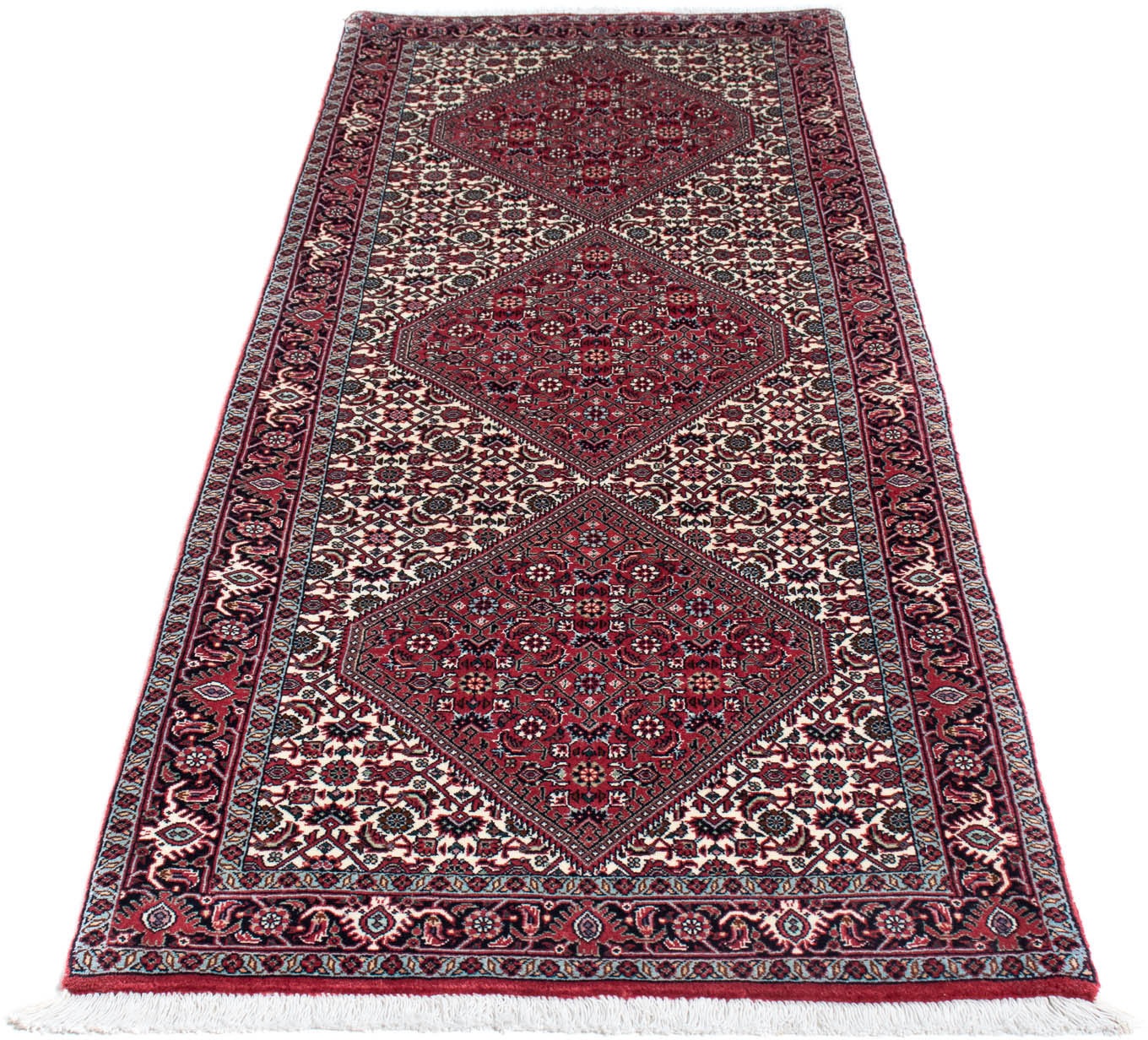 Image of morgenland Hochflor-Läufer »Bidjar Medaillon 200 x 76 cm«, rechteckig, 1 mm Höhe, Unikat mit Zertifikat bei Ackermann Versand Schweiz