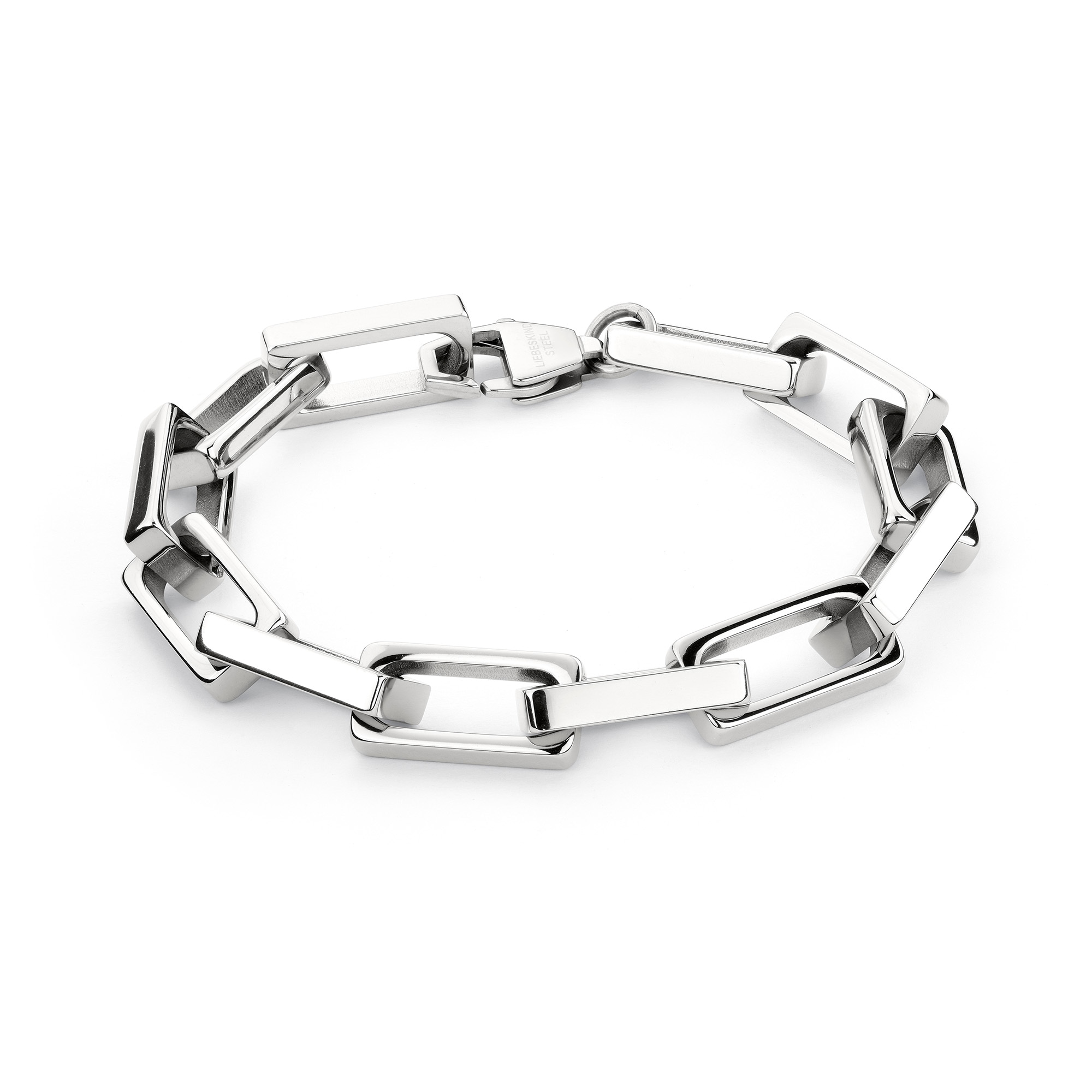 Image of Liebeskind Berlin Armband "Schmuck Geschenk Edelstahl Armkette Big Link"