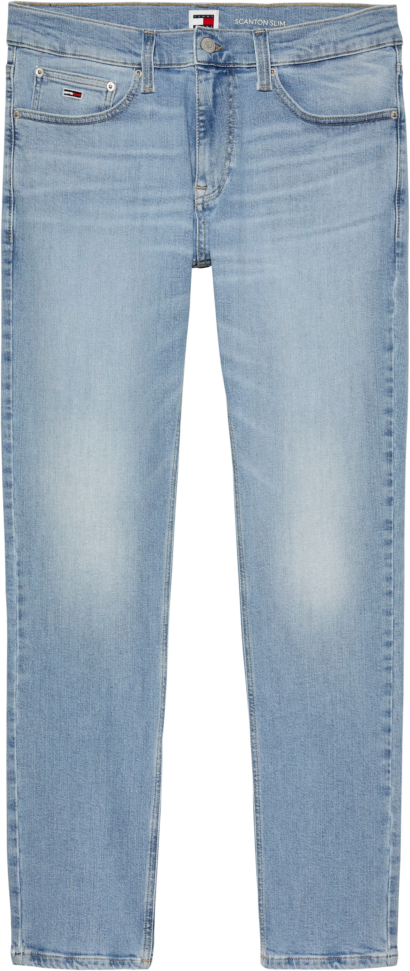 Tommy Jeans Slim-fit-Jeans »SCANTON SLIM«, mit Logoprägung