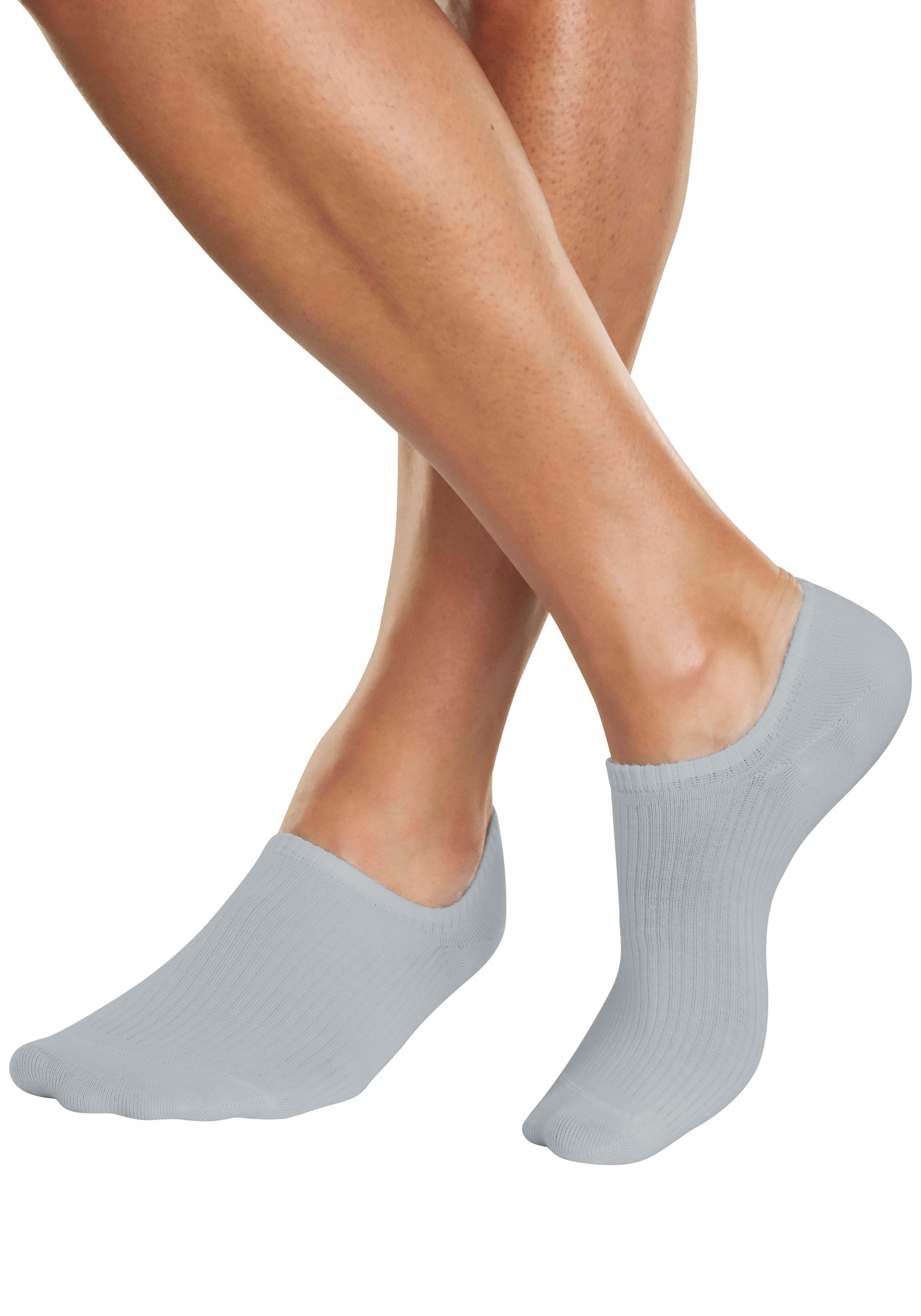 H.I.S Chaussettes de baskets Paquet, 7 Couple tlg. invisible und gerippt
