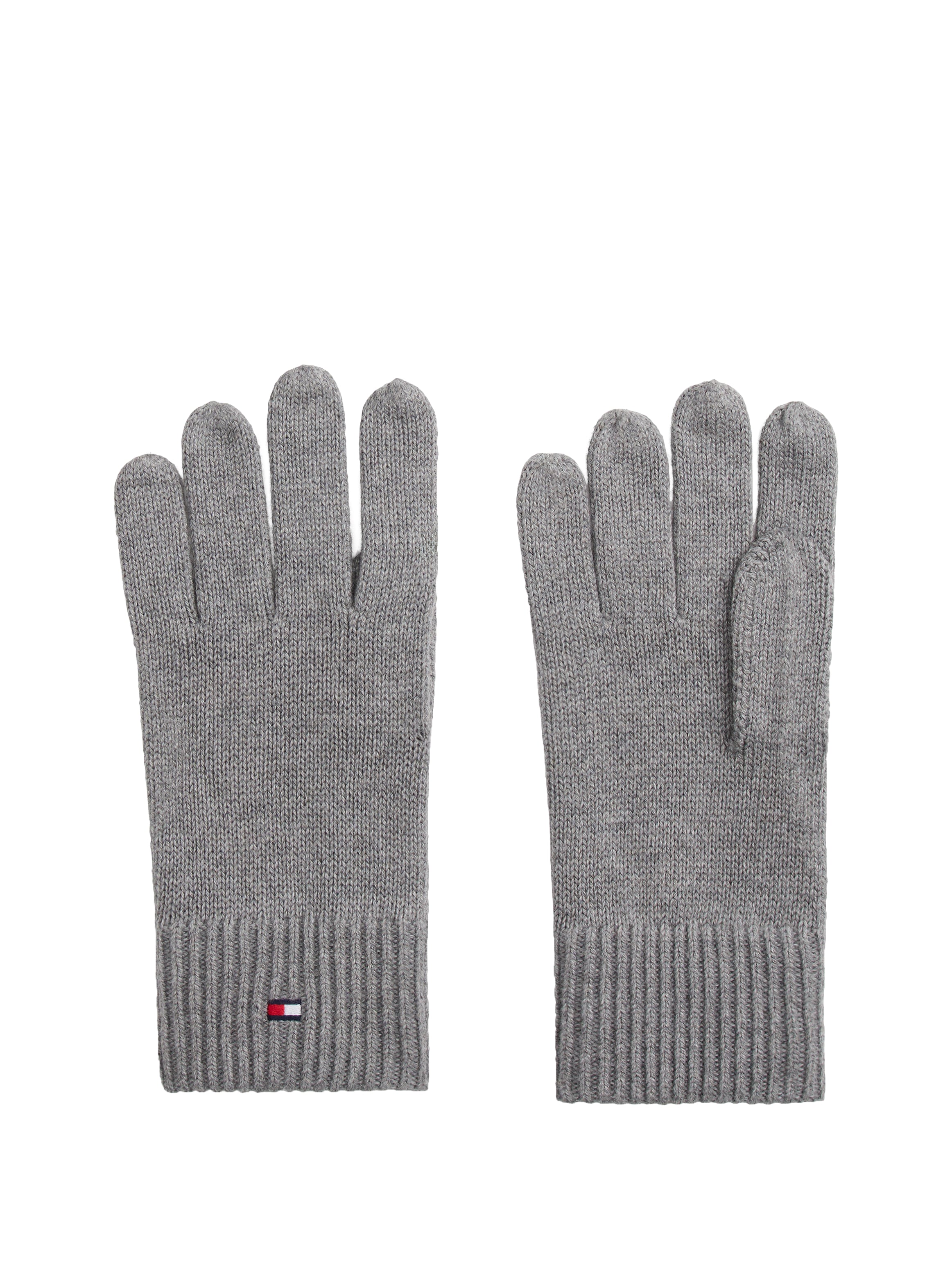 Tommy Hilfiger Strickhandschuhe »ESSENTIALS FLAG GLOVES«, mit Logostickerei