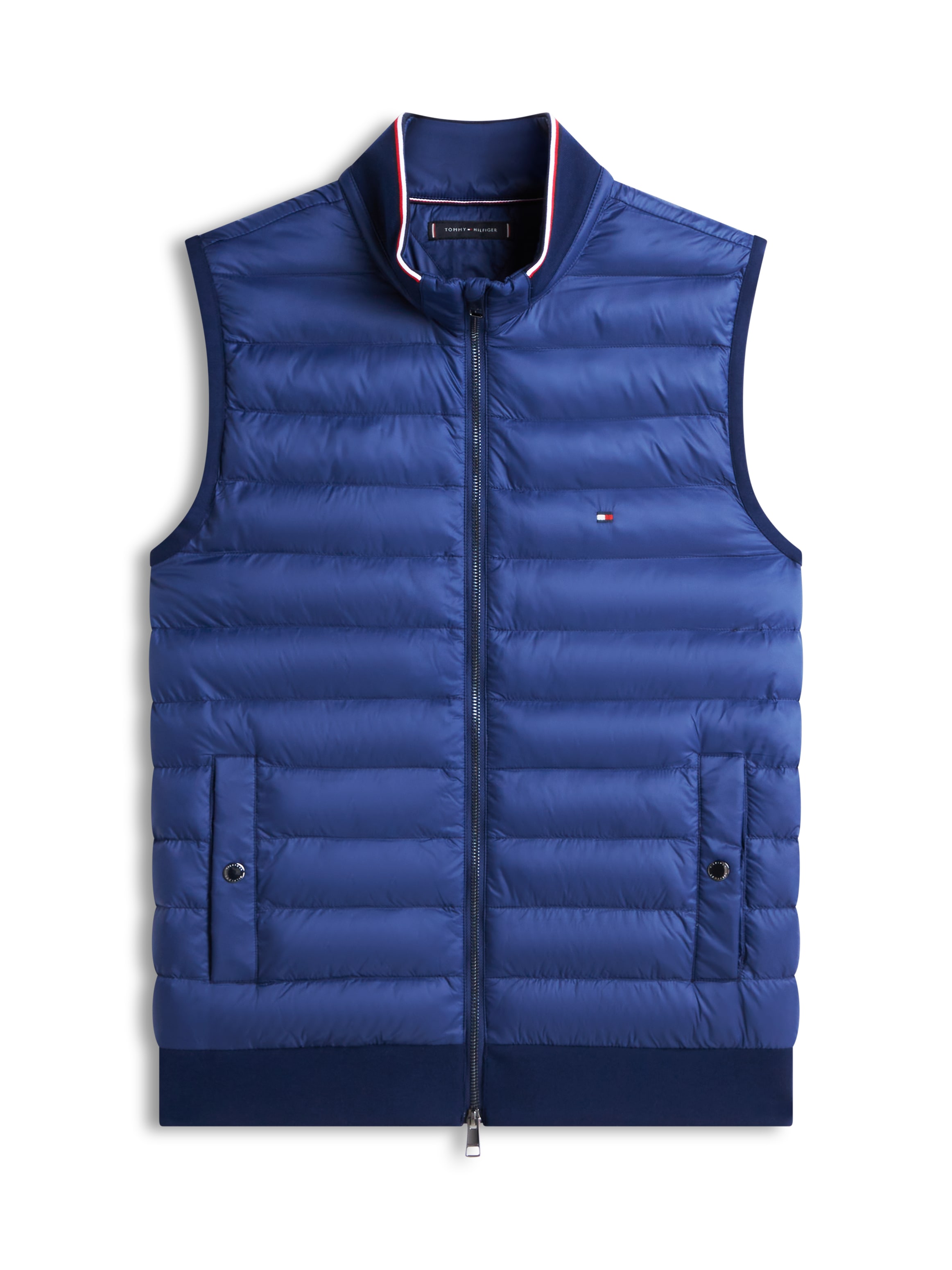 Tommy Hilfiger Gilet matelassé »MIX MEDIA« col montant, fermeture éclair à 2 sens