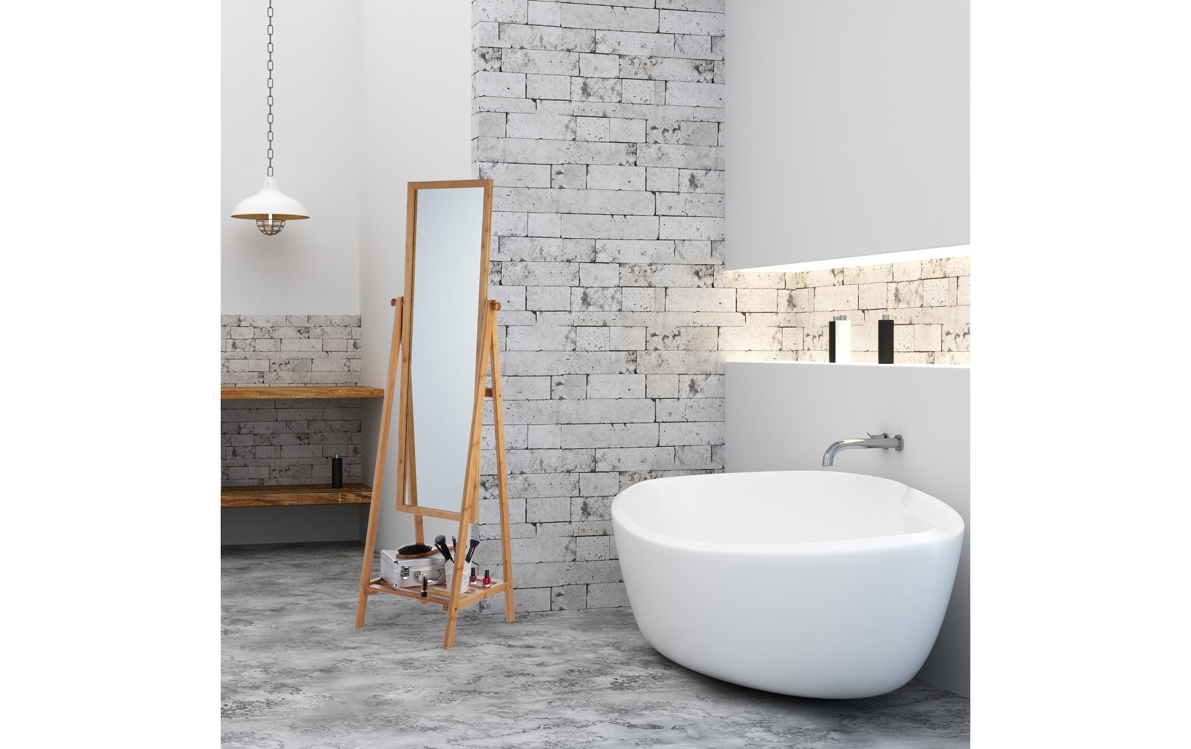 relaxdays Spiegel »40 x 159.5 cm«