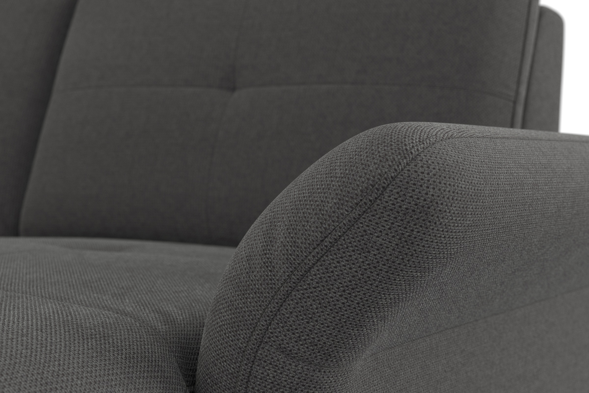 Places of Style Wohnlandschaft »Calando U-Form«, wahlweise mit Bettfunktion, Bettkasten und Armteilfunktion
