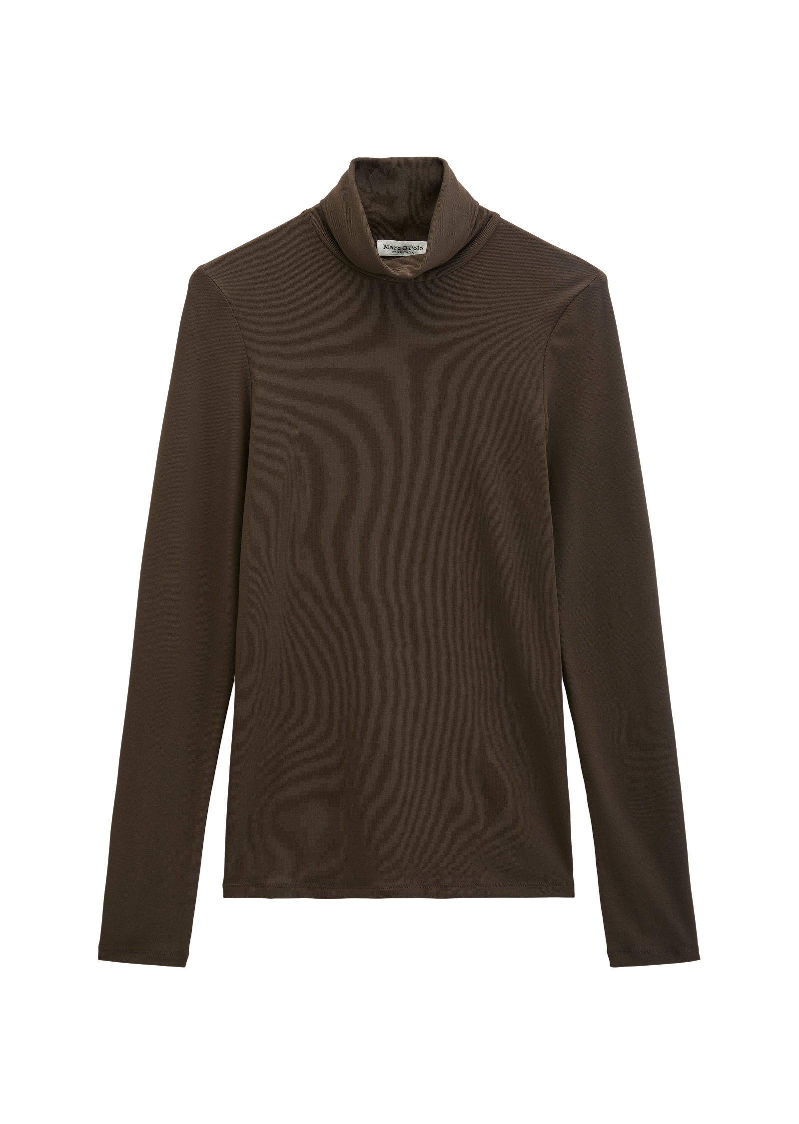 Marc O'Polo Stehkragenshirt slim aus TENCEL Modal-Stretch