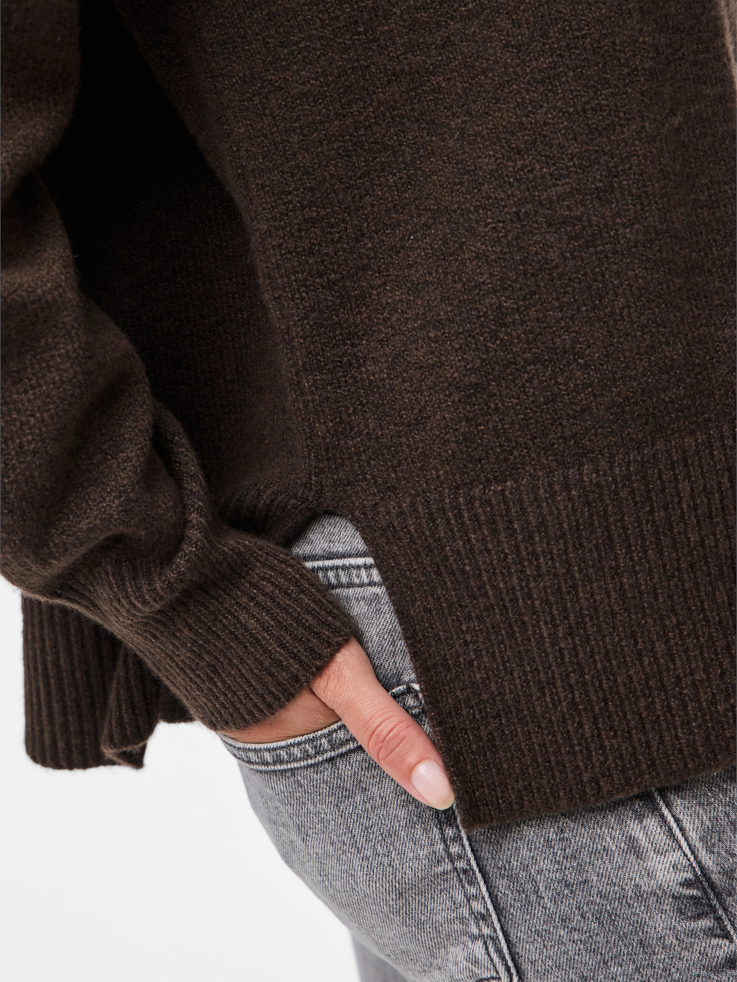 pieces Pull à col roulé »PCMALOU LS ROLLNECK KNIT NOOS BC«