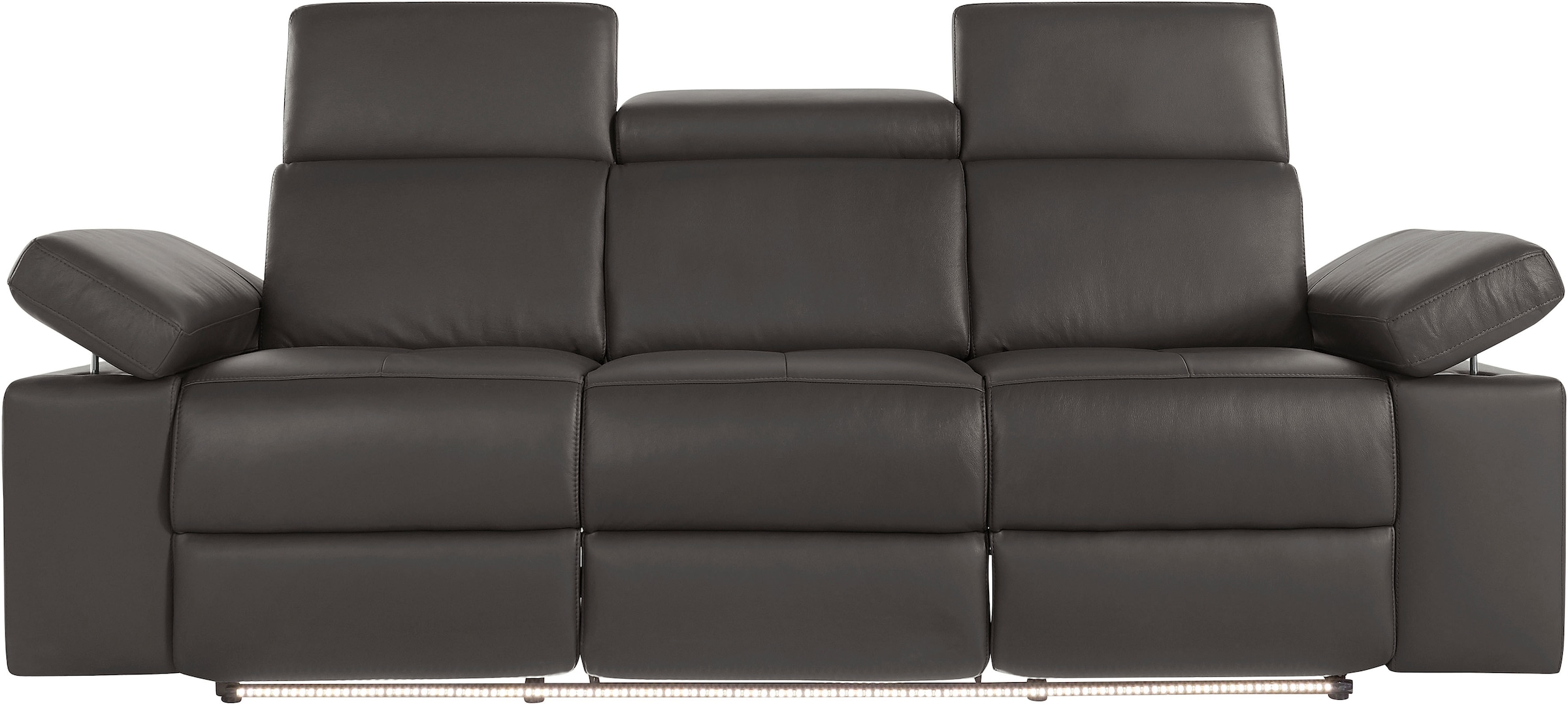 Home affaire 3-places »Kilado« mit  2x  Relaxfunktion, verstellbarer Armlehne, Kopfteilverstellung