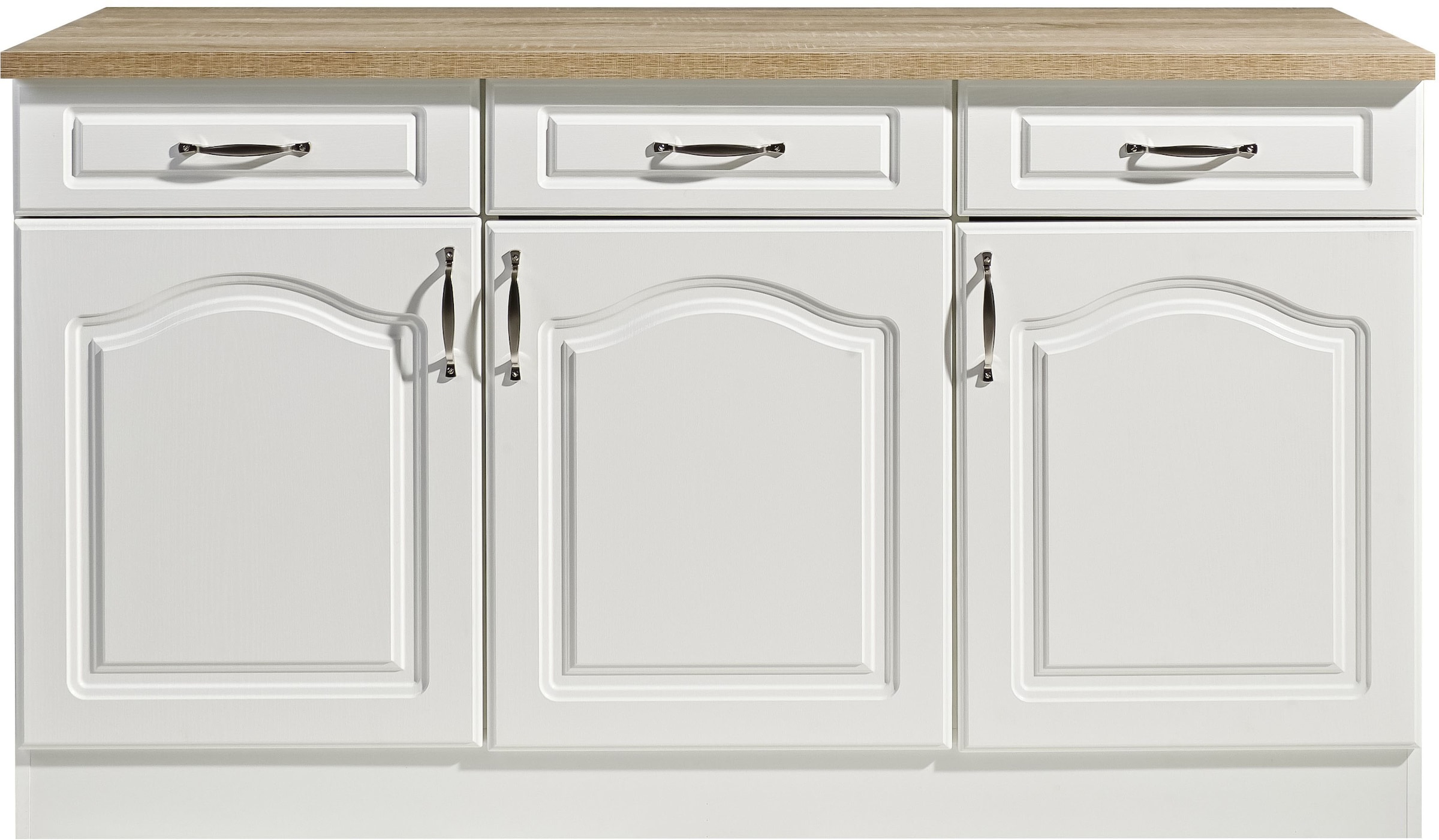 wiho Küchen Unterschrank »Linz« 150 cm breit, in Landhaus-Optik