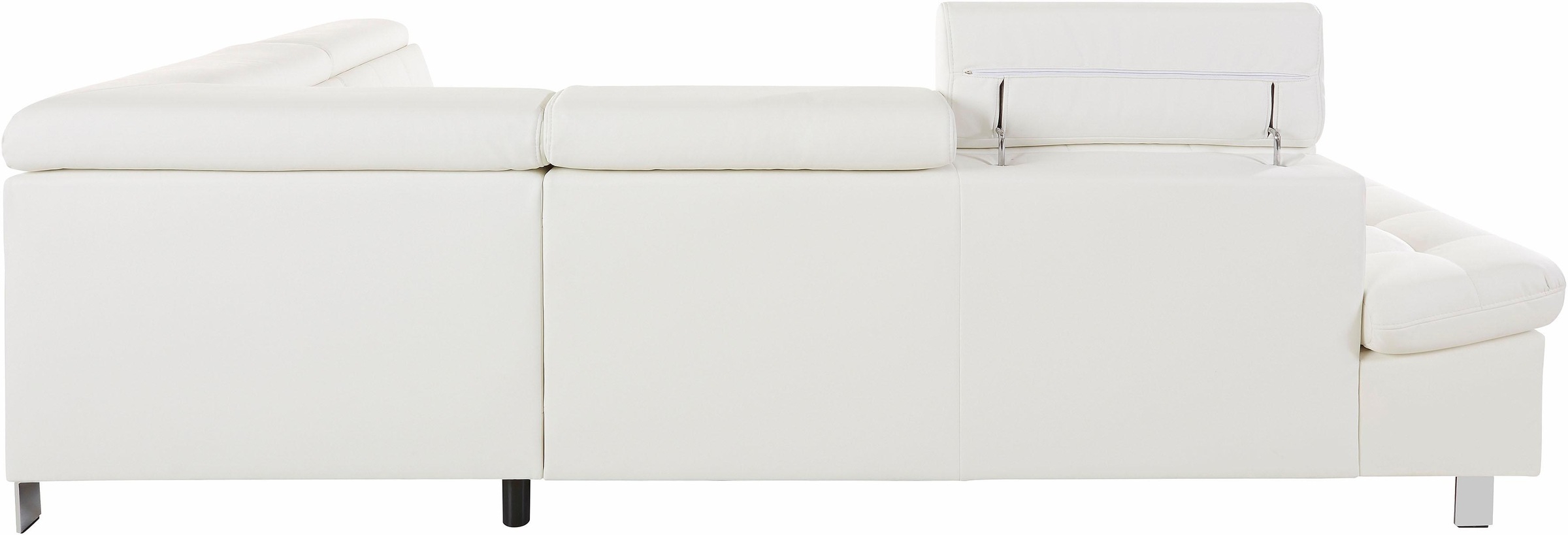 sit&more Ecksofa »Limit L-Form«, wahlweise mit Bettfunktion und Bettkasten