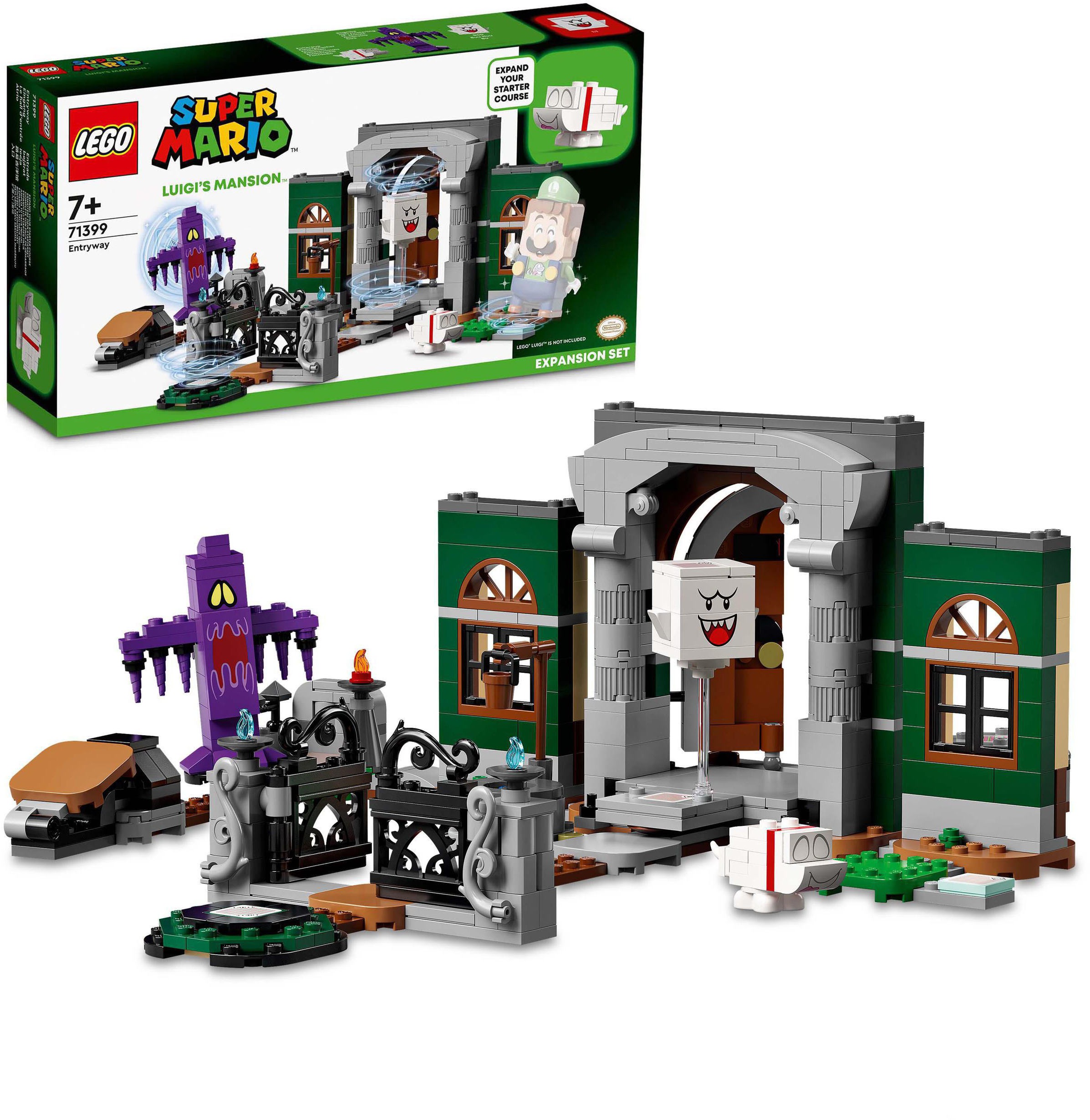 Image of LEGO® Konstruktionsspielsteine »Luigi’s Mansion™: Eingang – Erweiterungsset (71399), LEGO® Super Mario«, (504 St.) bei Ackermann Versand Schweiz