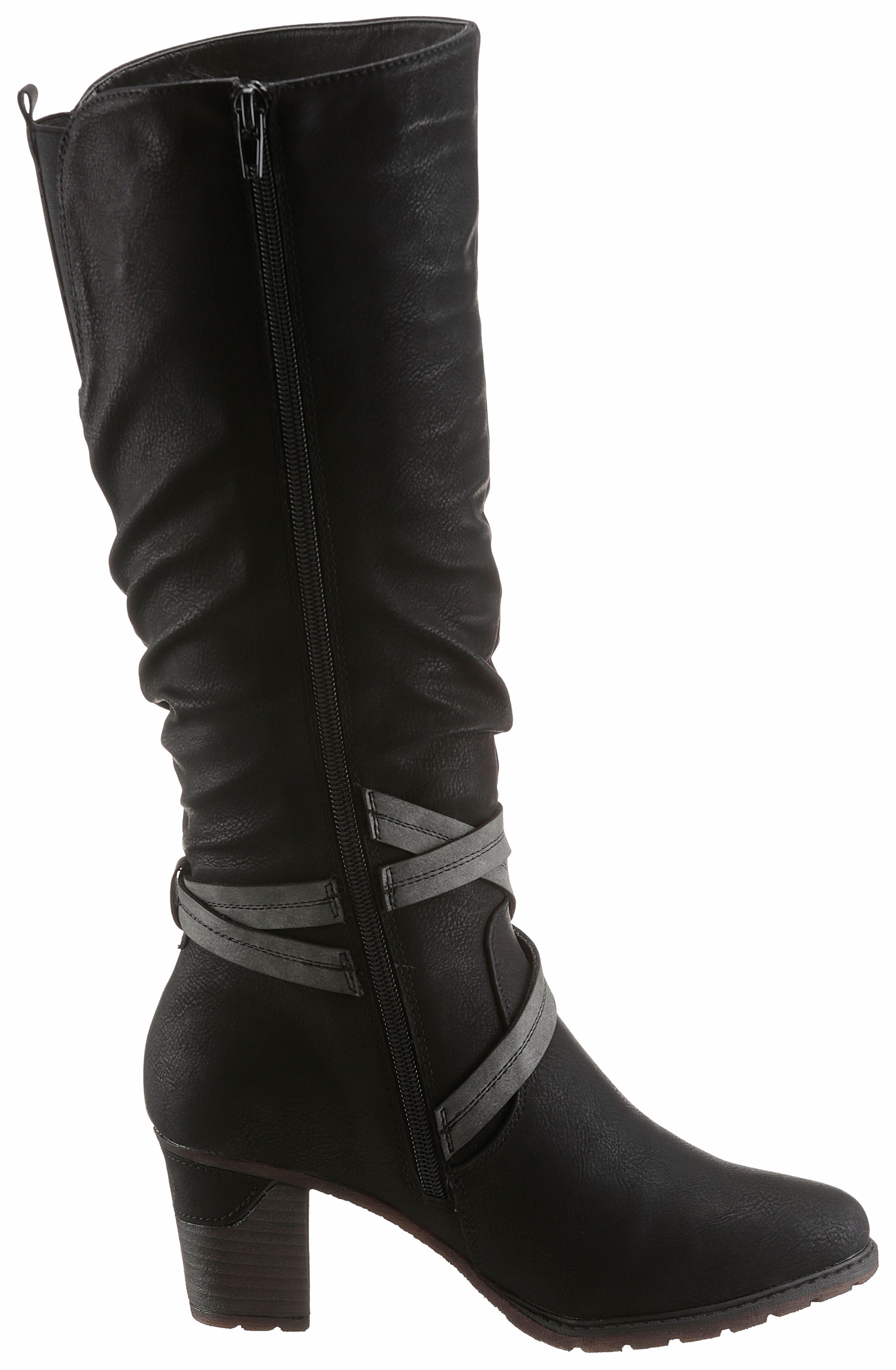 Rieker Winterstiefel, mit stylischem Zierriemchen