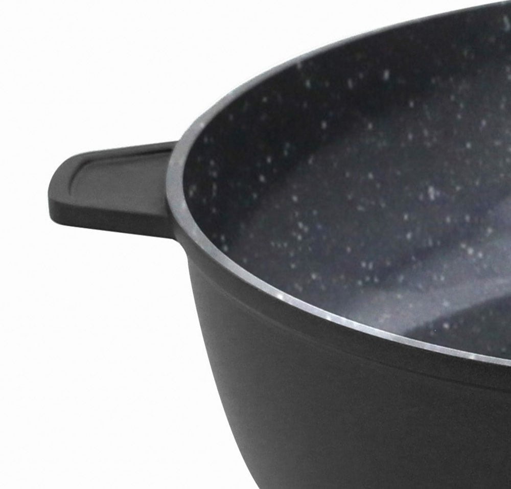 Elo Sauteuse »Siloncast Pfanne mit Gegengriff« Aluminiumguss 1 cuis tlg. antihaftbeschichtet, hitzeisolierender Stiel, Gegengriff