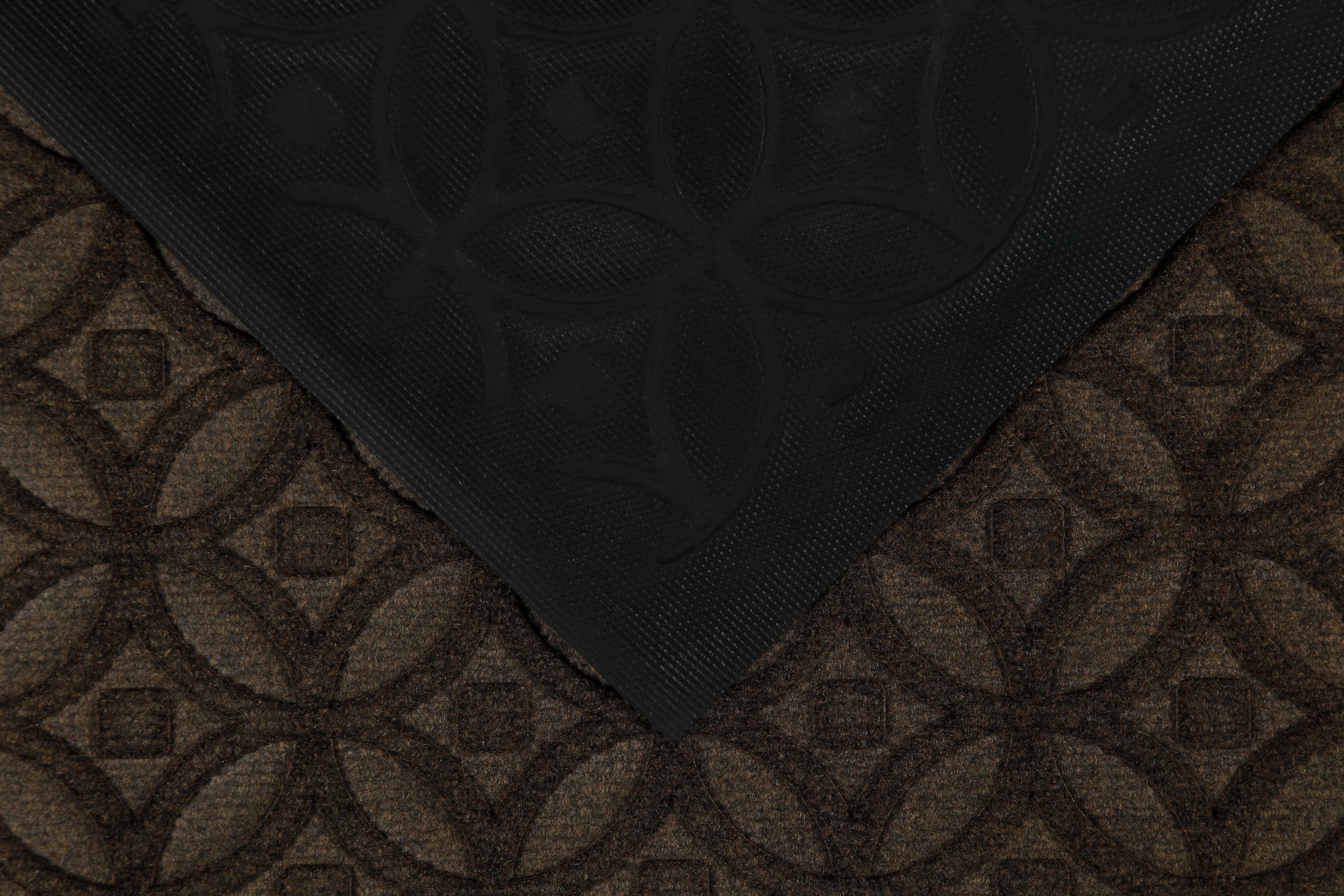 Wecon home Fussmatte »Midnight Mosaic«, rechteckig, 4 mm Höhe, pflegeleicht, rutschfest, Ornamente, Innen & Aussen, Schmutzfangmatte