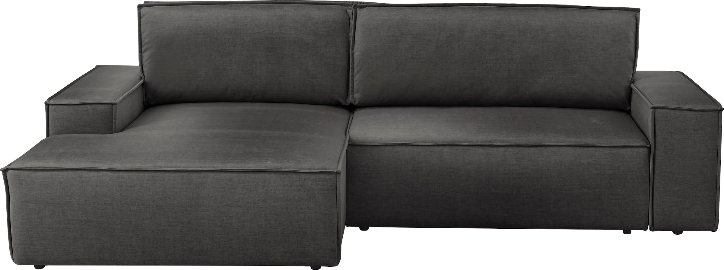 Ecksofa SHERWOOD Schlafsofa, mit Bettkasten, Cord-Bezug