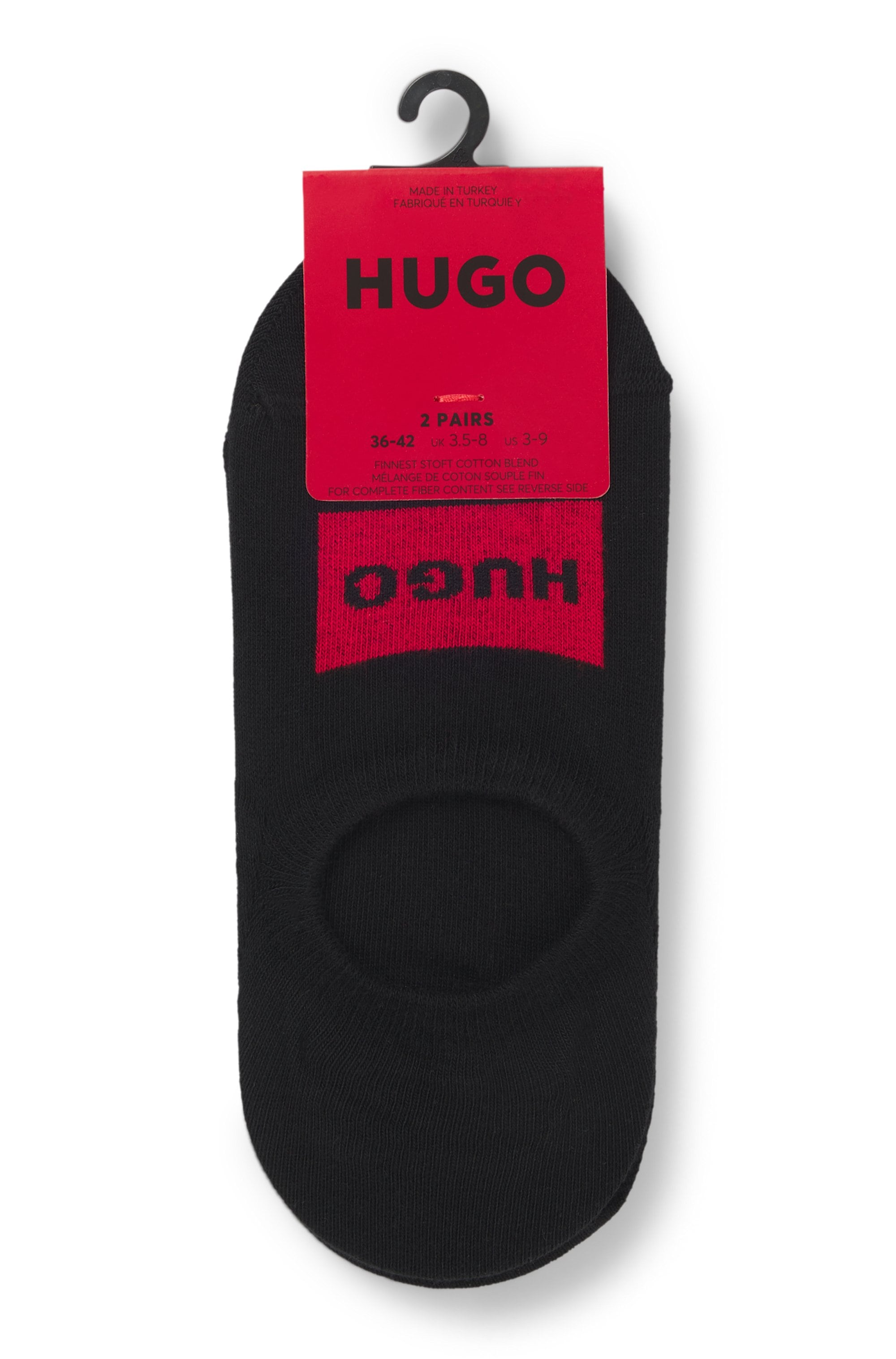 HUGO Underwear Chaussettes de loisirs »2P LOW CUT LABEL CC W« 2 Couple tlg.