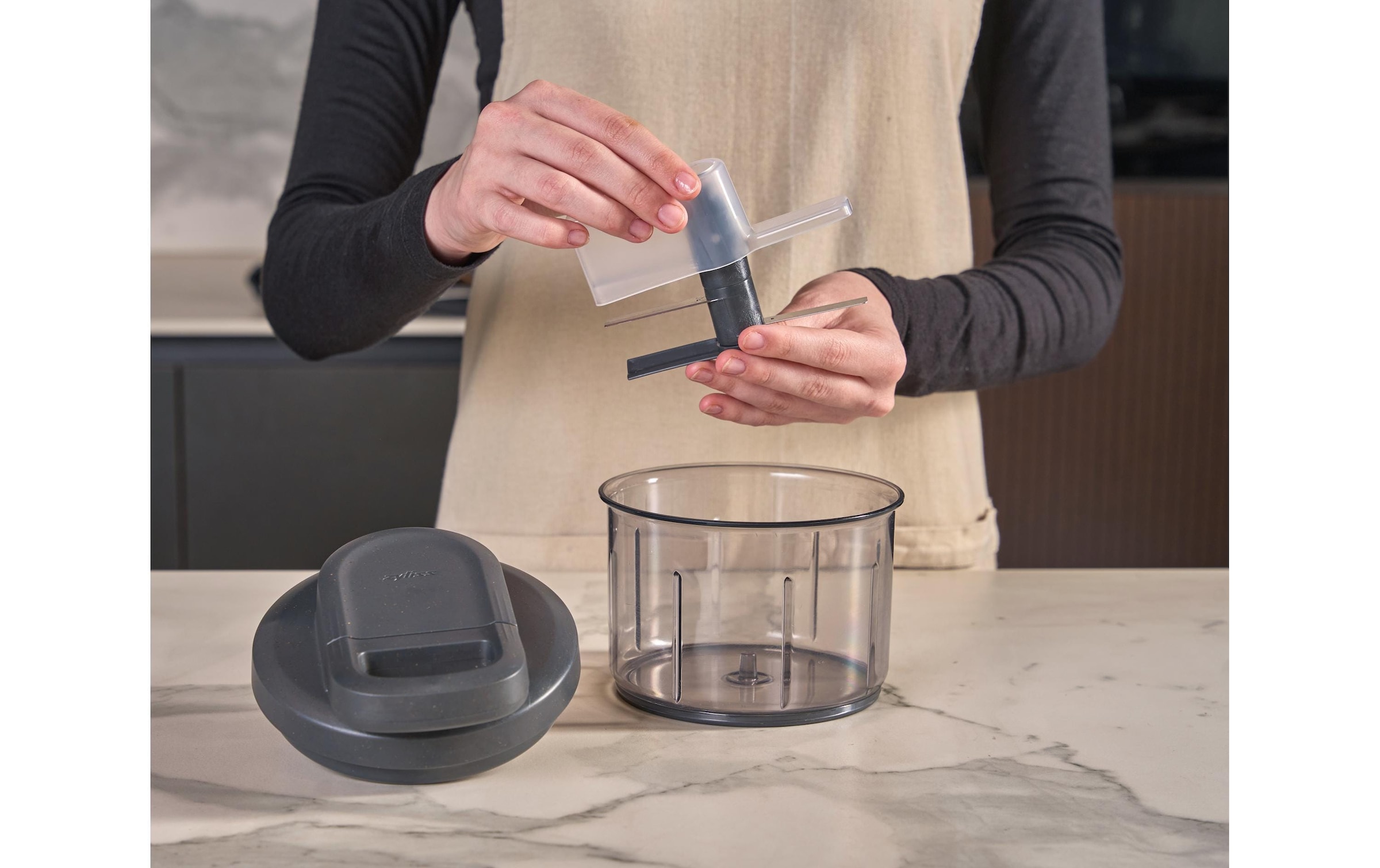 zyliss Hachoir à légumes »Easy Pull« Küchenmaschine