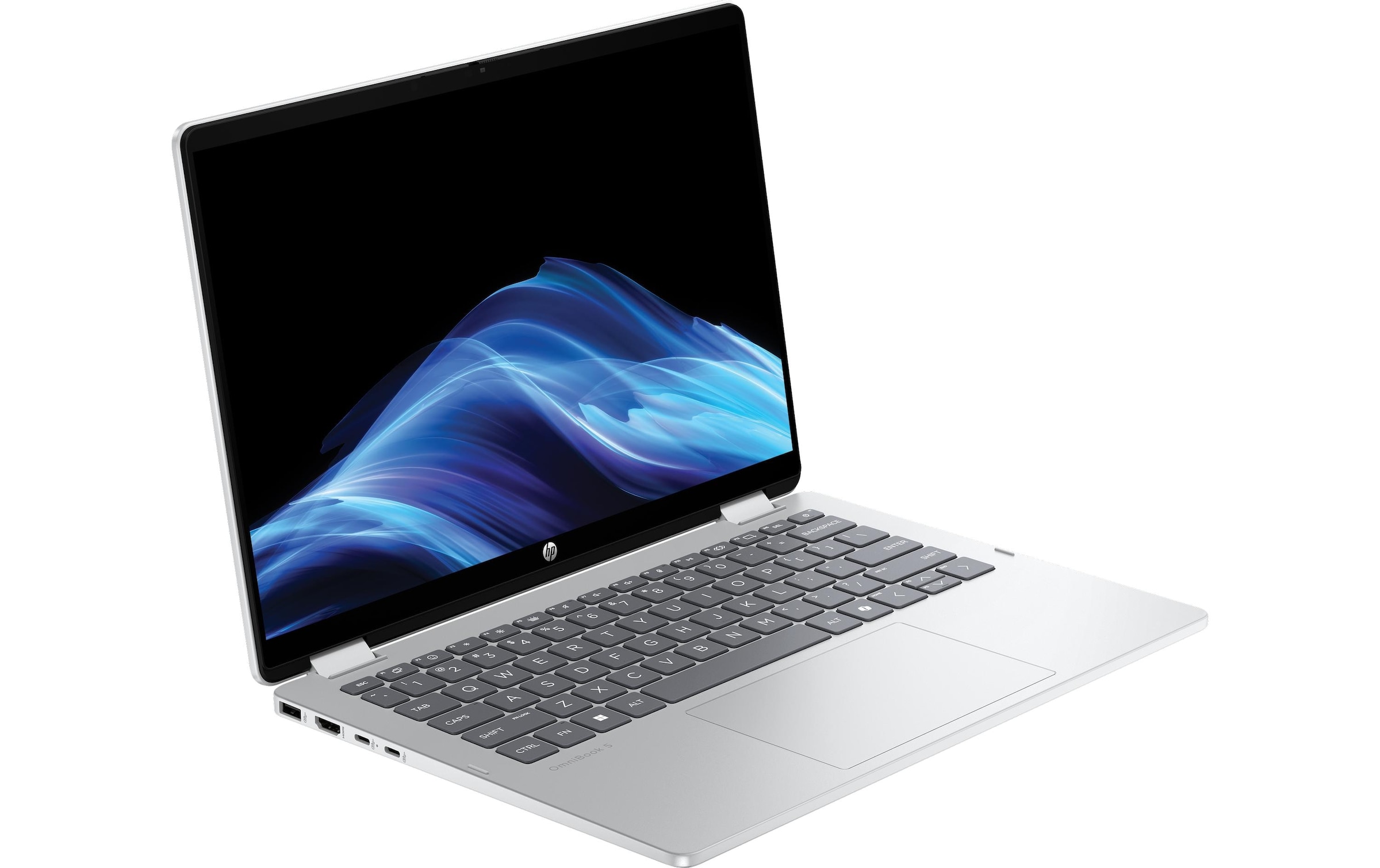 HP Notebook »Omnibook 5 Flip 14-fp0750nz«, / 14 Zoll, Intel, Core Ultra 7, Intel Graphics, Active Pen Support, Webcam