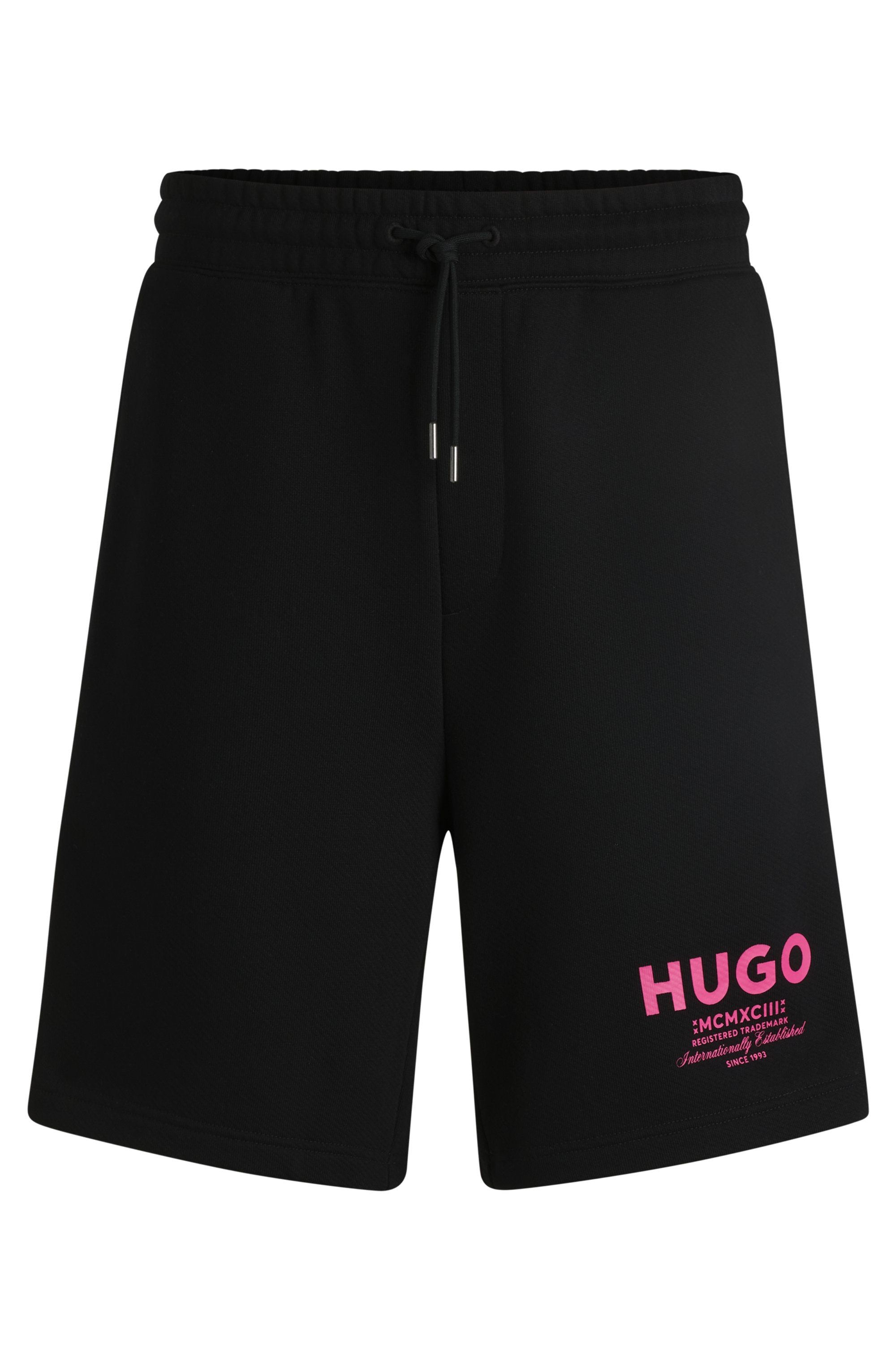 HUGO Blue Sweatshorts »Nomario«, mit grossem Druck