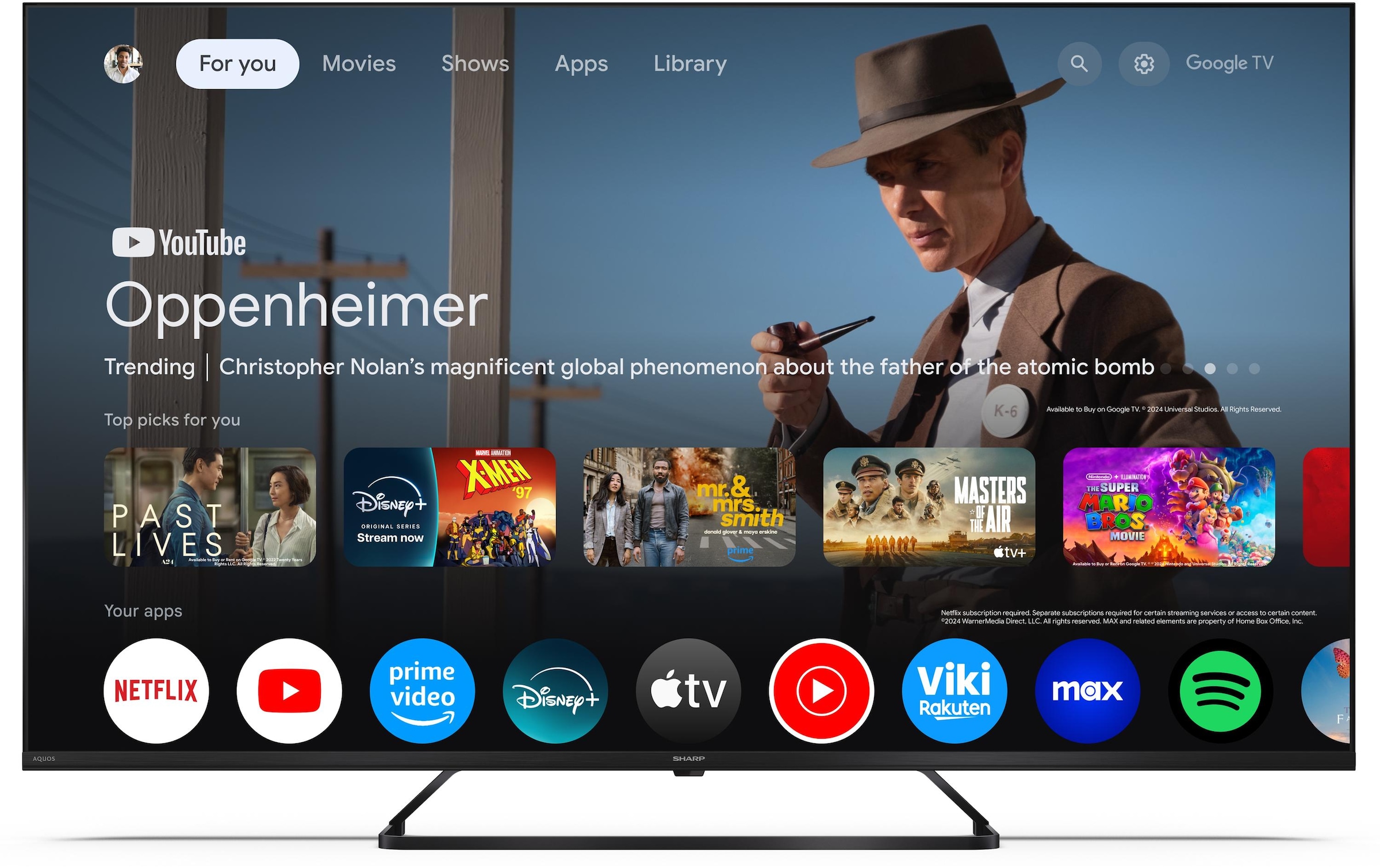   Téléviseur QLED »50HP6265E« 126 cm/50 ″