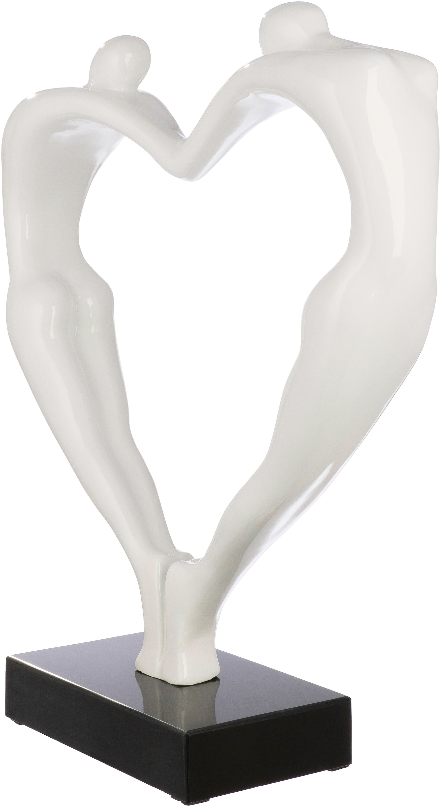Casablanca by Gilde Figurine de décoration »Skulptur Herzpaar«