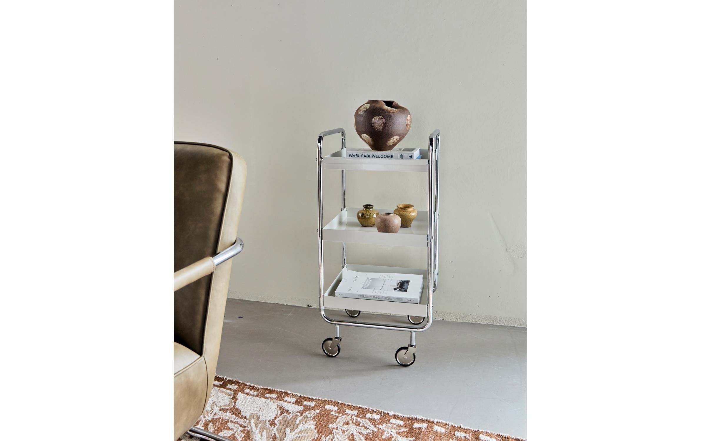 Image of Beistellwagen "House Doctor Bartrolley HDRoll, 42 x 38 x 85 cm"