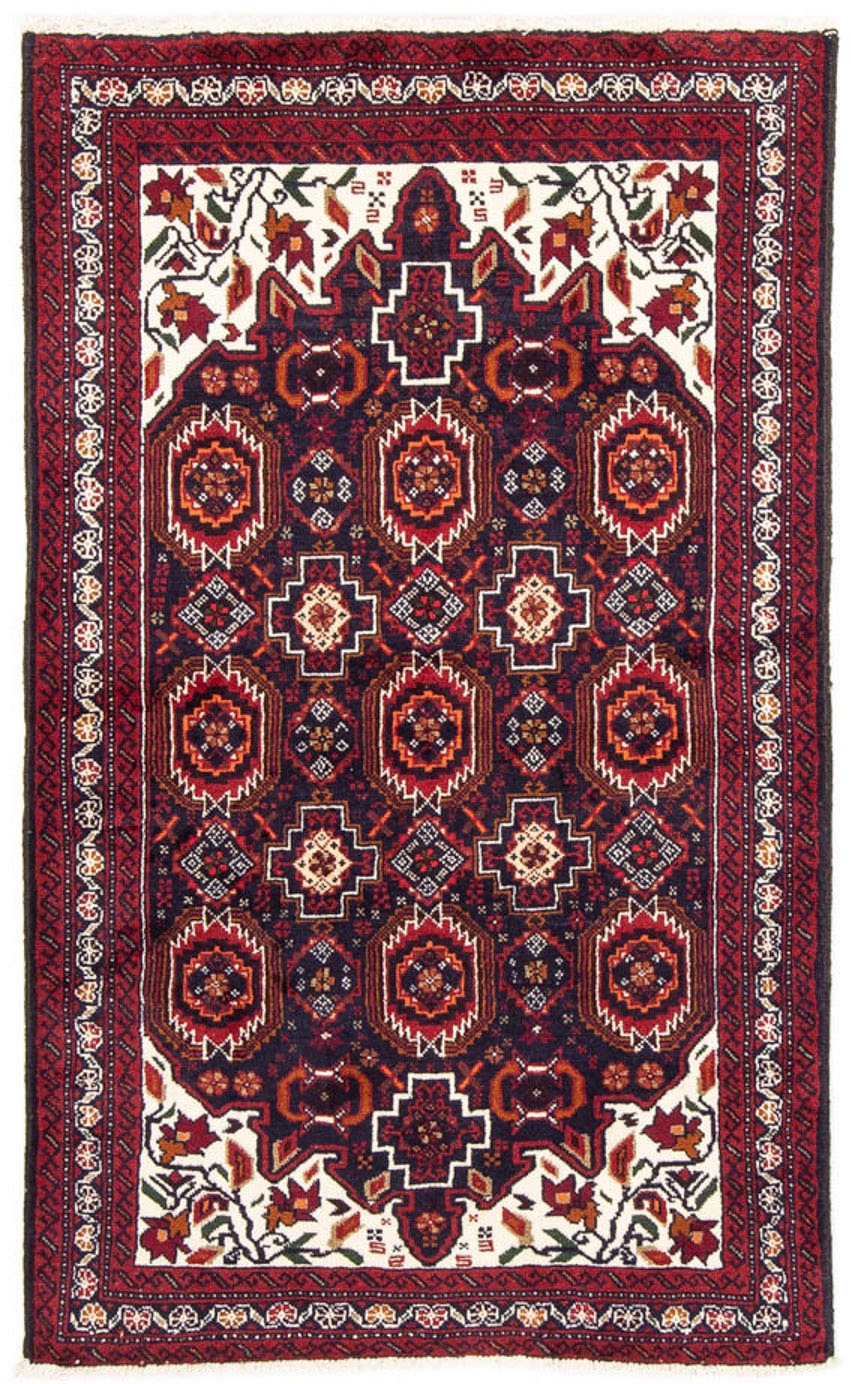 Image of morgenland Hochflor-Läufer »Belutsch Medaillon Rosso 178 x 102 cm«, rechteckig, 0,8 mm Höhe, Handgeknüpft bei Ackermann Versand Schweiz