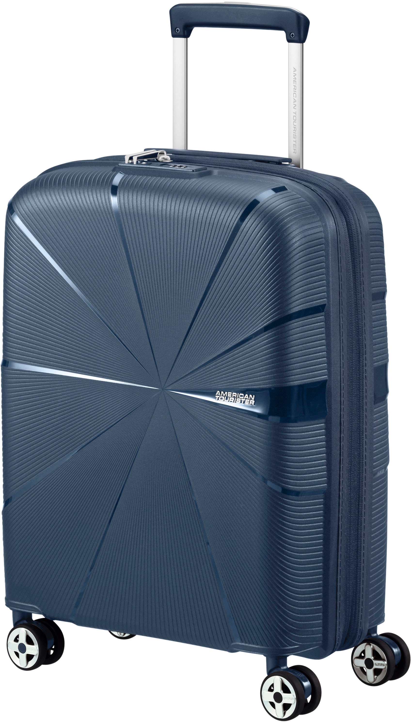 American Tourister® Hartschalen-Trolley »STARVIBE, in verschiedenen Farben und Grössen«, 4 Rollen, Handgepäck-Koffer Reisegepäck Koffer TSA-Zahlenschloss