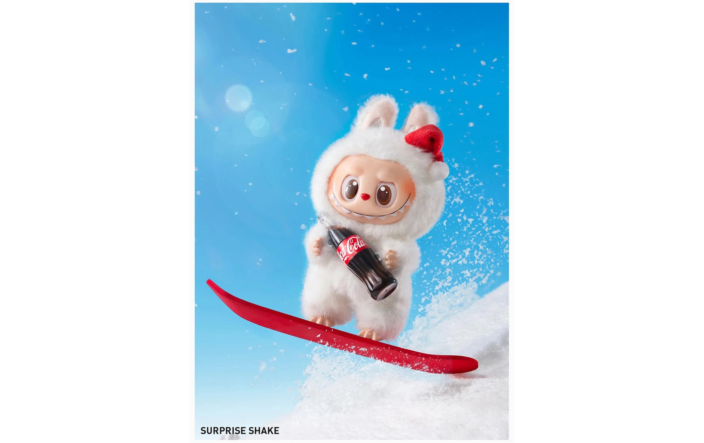 Plüschfigur »Pop Mart Plüsch-Anhänger Labubu Coca Cola Blind Box, 17 cm«