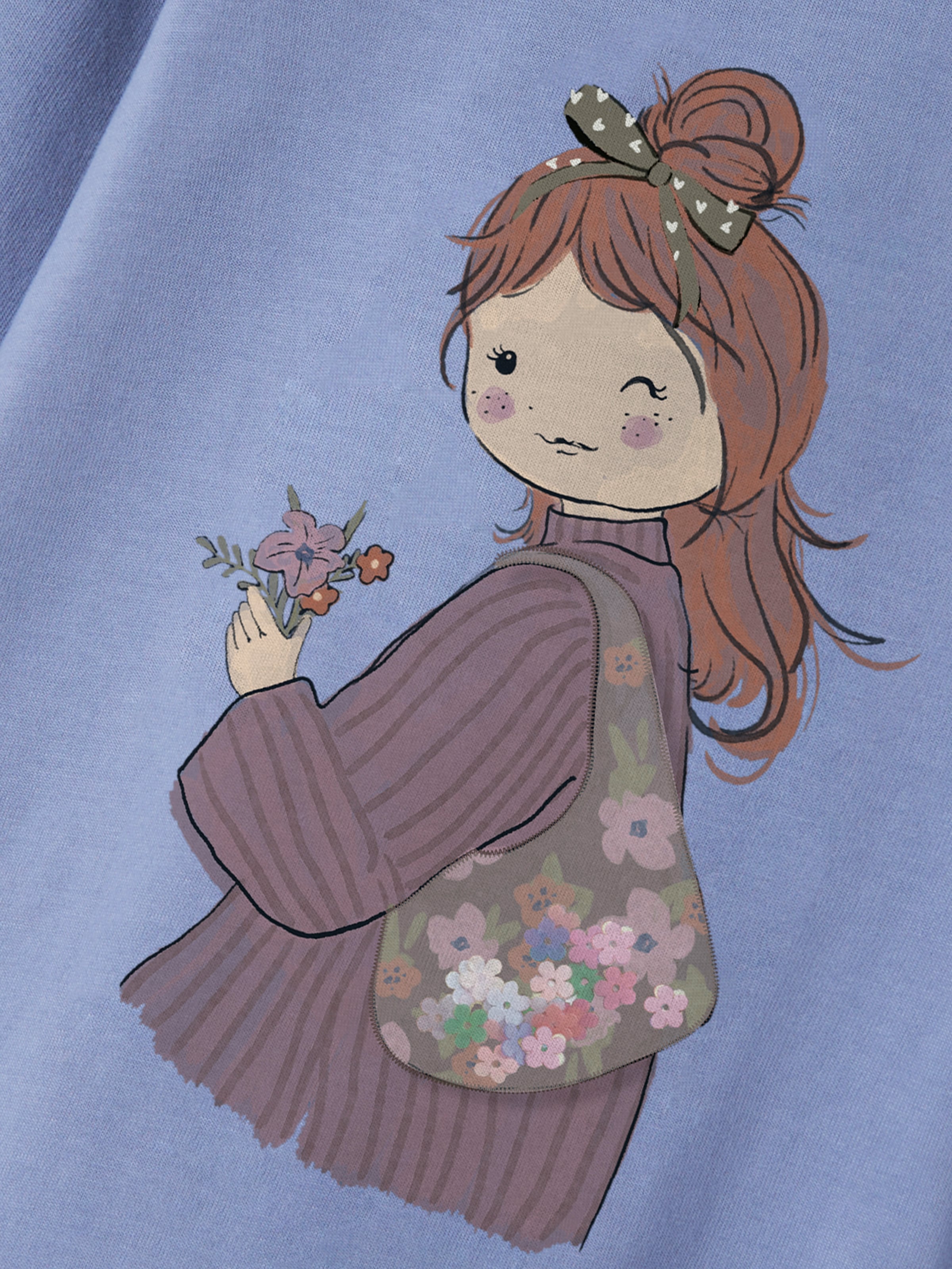 Name It Langarmshirt »NMFOTREA LS TOP BOX«
