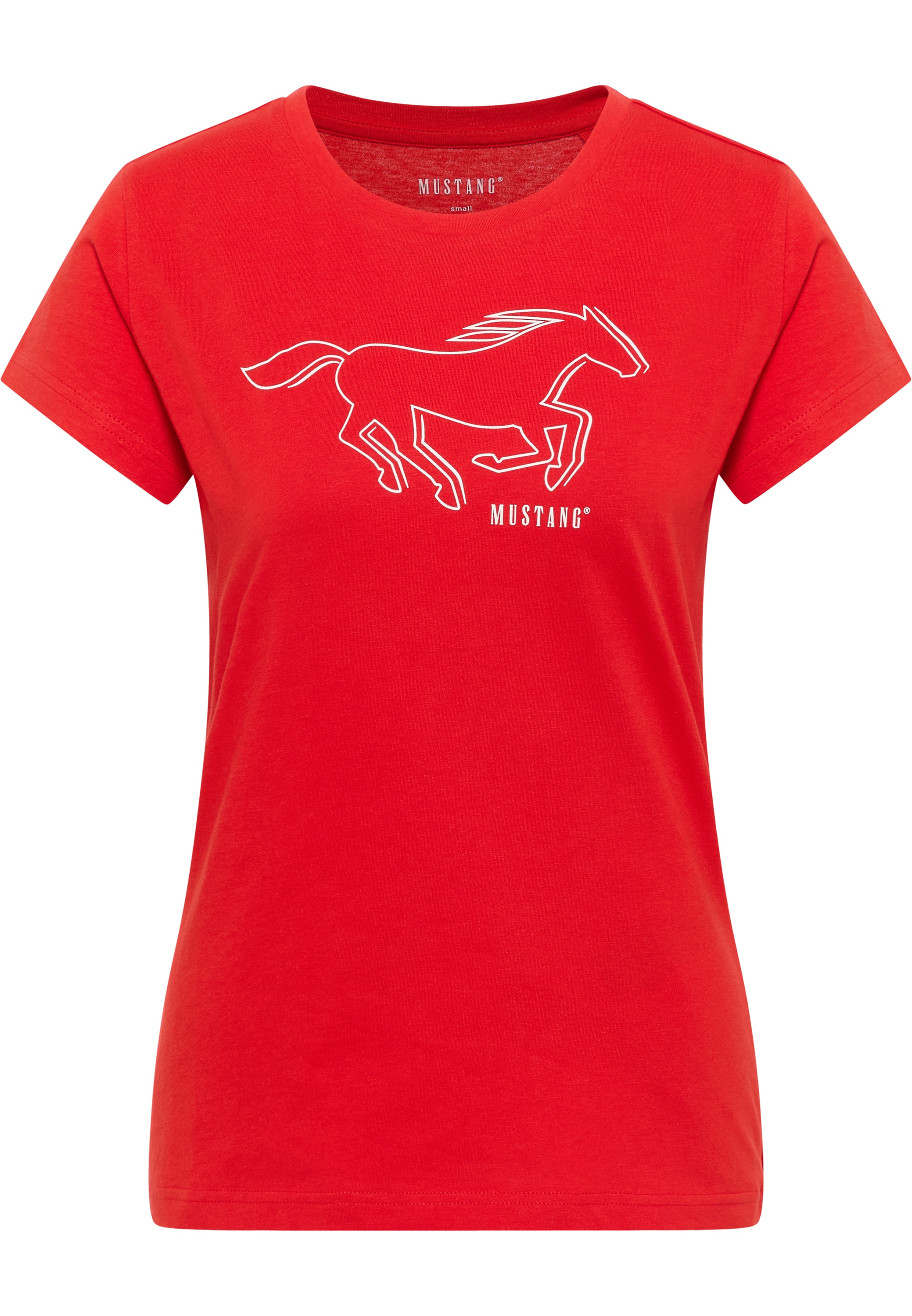 MUSTANG Kurzarmshirt »Damen Style Loa«