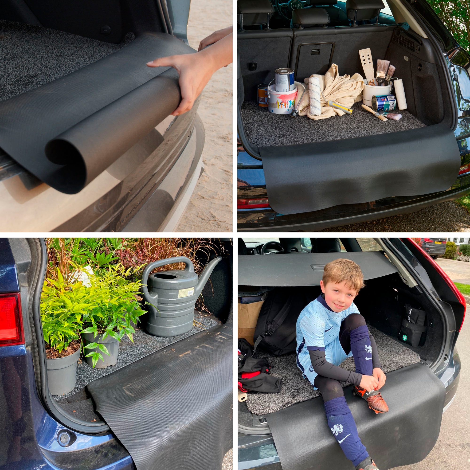 wash+dry by Kleen-Tex Teppich »Kleen-Car Set Premium(2-teilig)«, rechteckig, 10 mm Höhe
