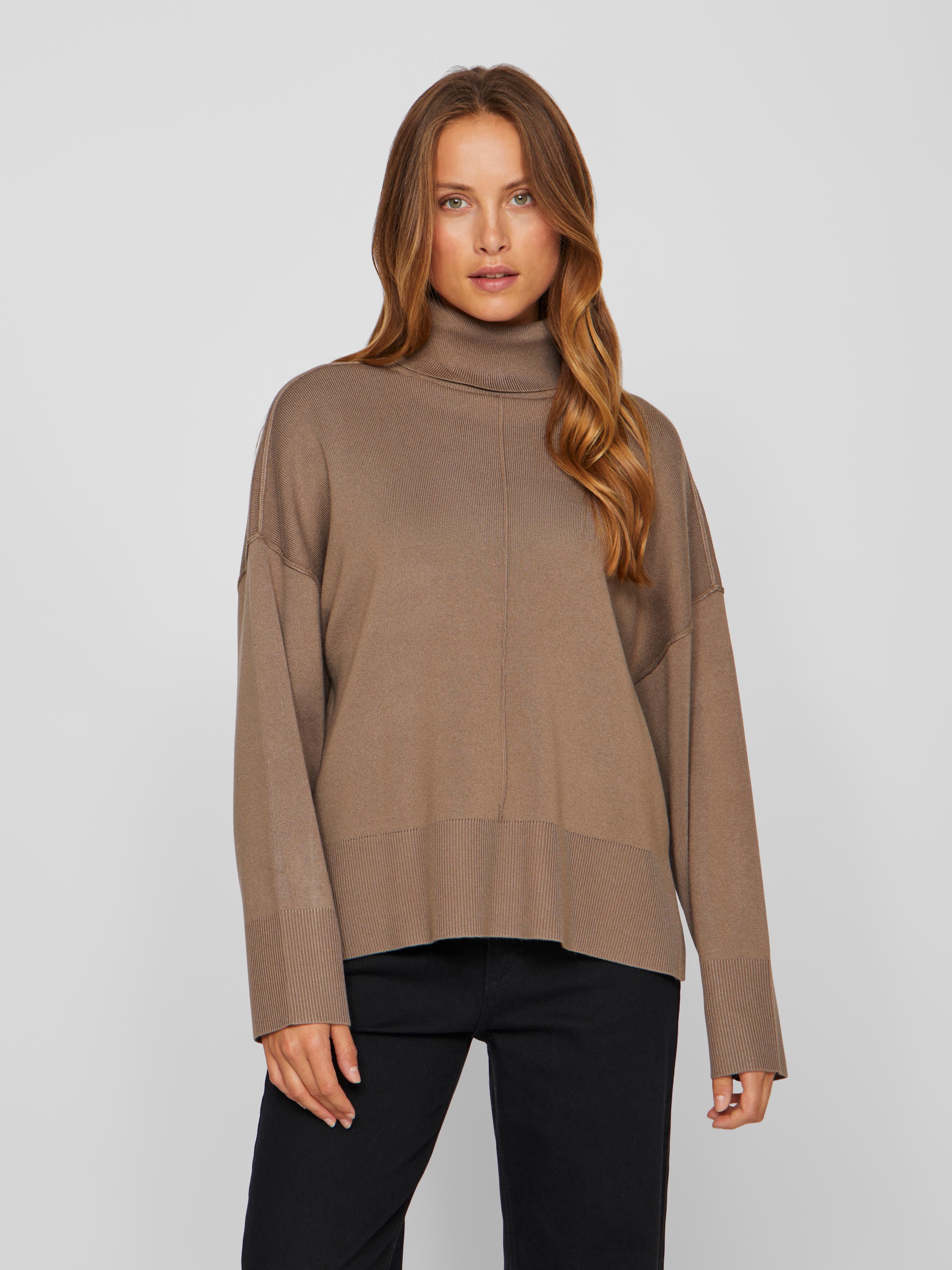 Vila Rollkragenpullover »VIOSTRIA ROLLNECK L/S KNIT TOP-NOOS«