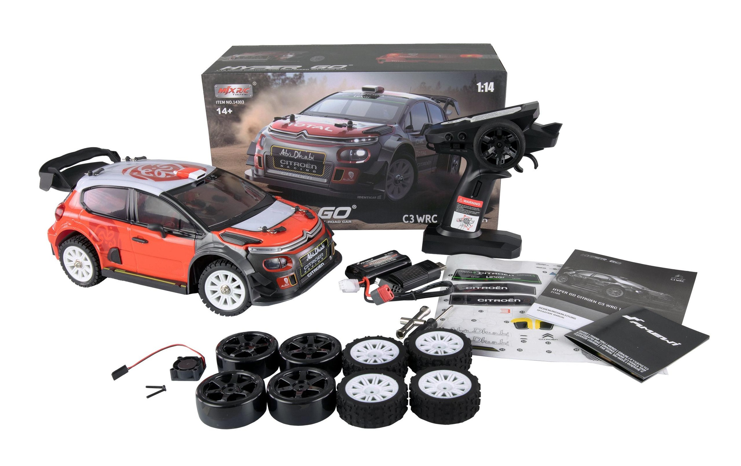Amewi RC-Auto "Citroen C3 WRC Brushless"