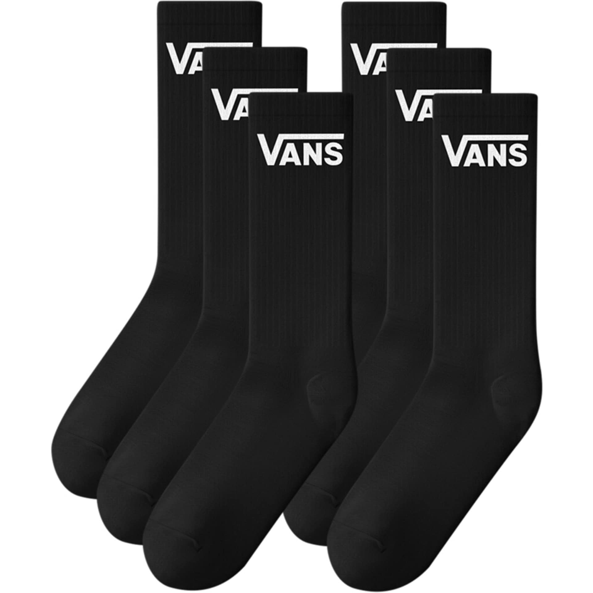 Vans Sportsocken »CLASSIC CREW« 6 Paar tlg. für Erwachsene, sportlicher Stil, sechs Paar im Set