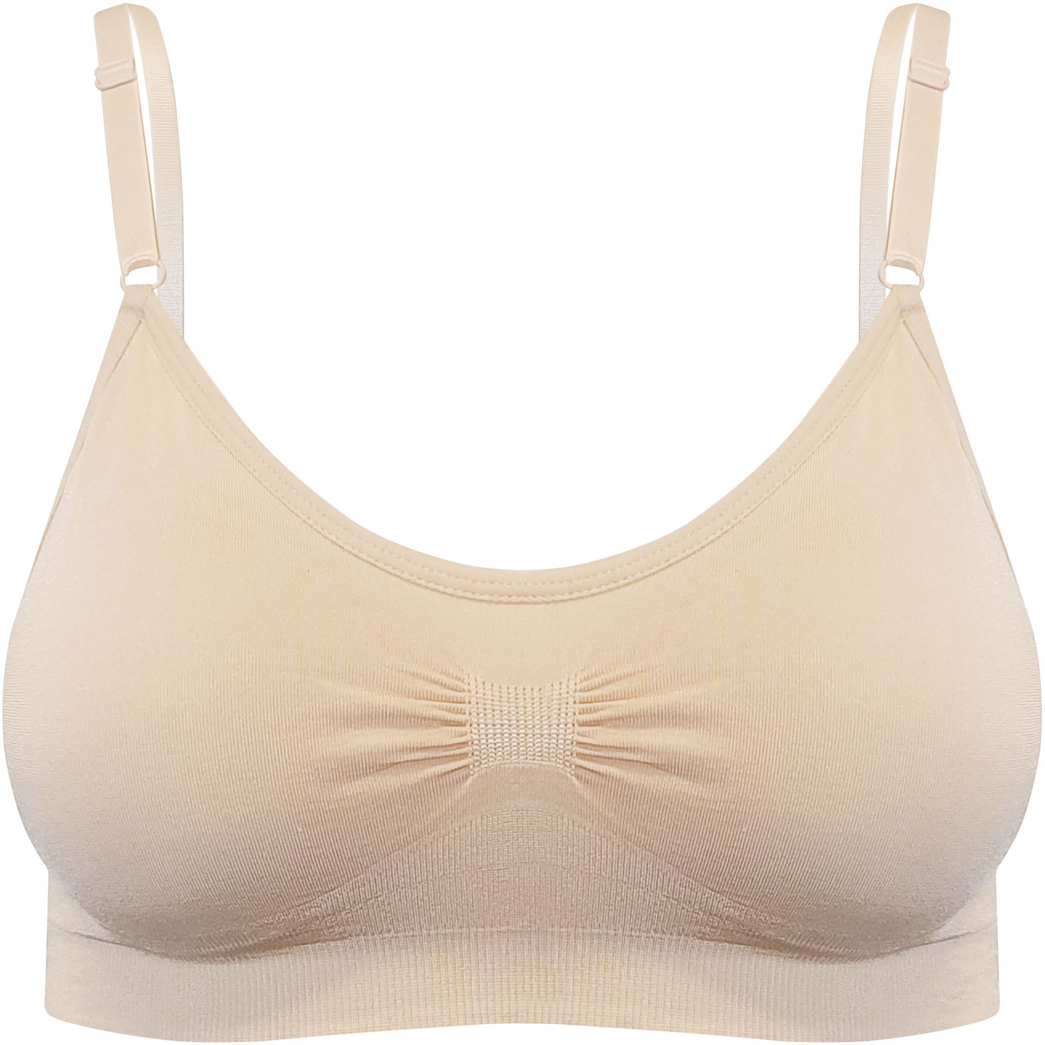 MAGIC Bodyfashion Bustier »Comfort Bra«, bequemer nahtloser und bügelloser Träger-BH