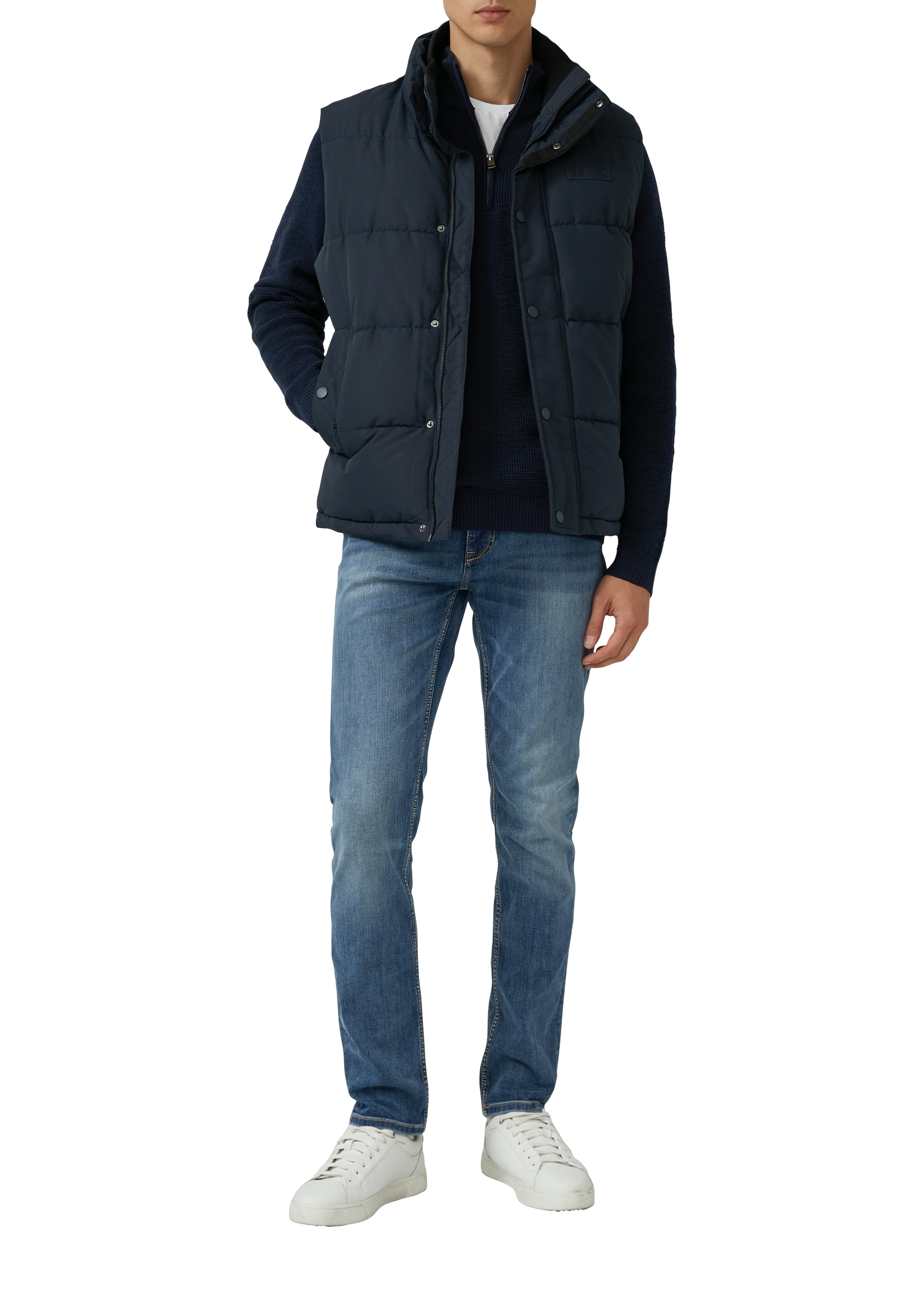 s.Oliver Strickpullover mit Zipper