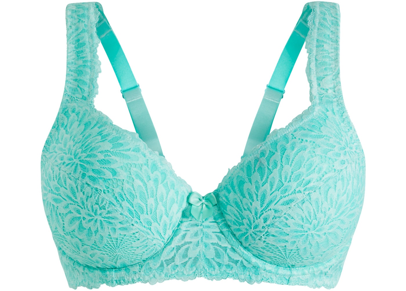 bonprix Schalen-BH mit floraler Spitze, aus Polyamid und Elasthan