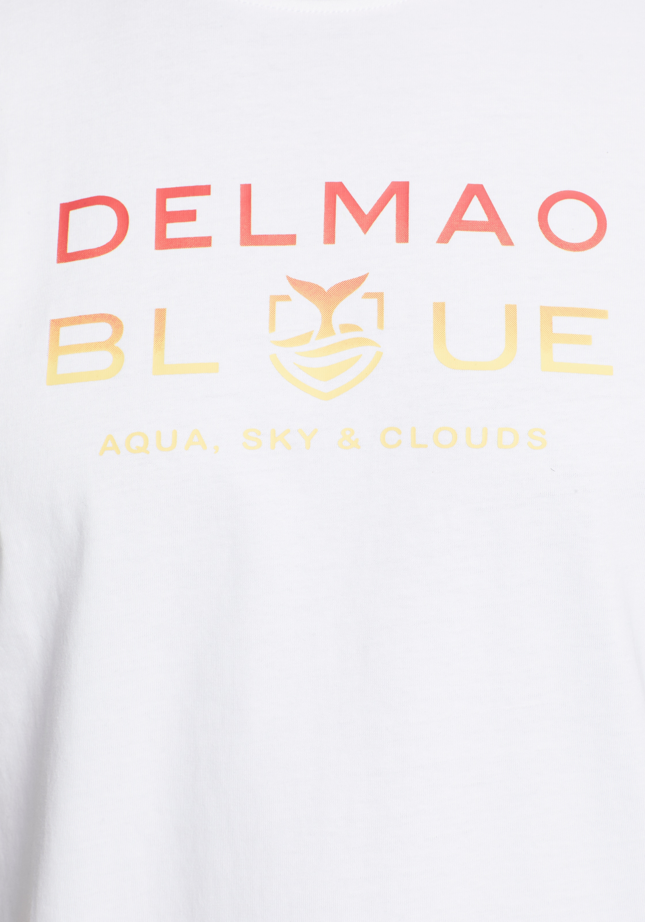 DELMAO T-Shirt, mit modischem Brustprint - NEUE MARKE!