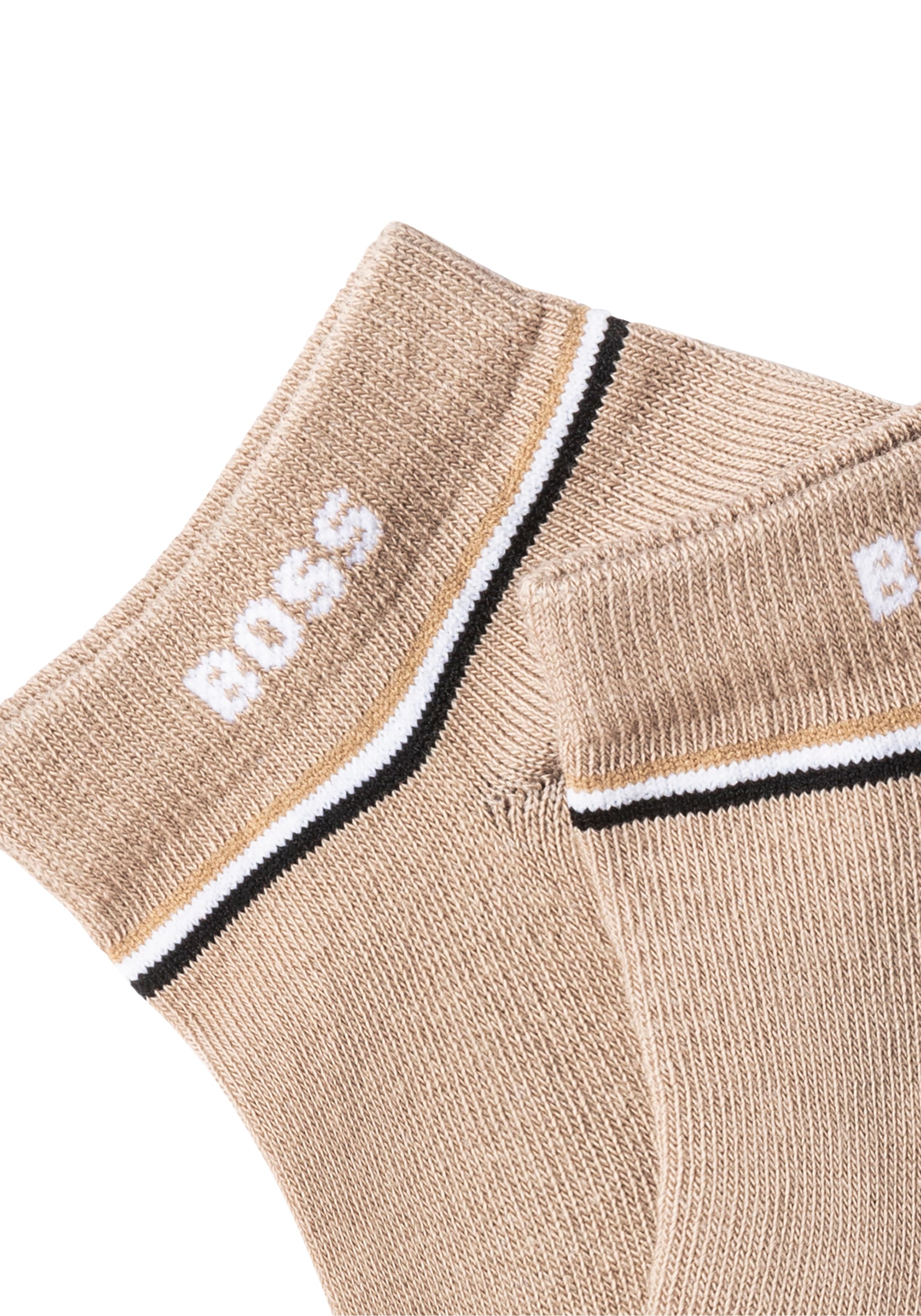 BOSS Freizeitsocken »3P AS Colorblock«, (Packung, 3 Paar), Mit BOSS Logoschriftzug