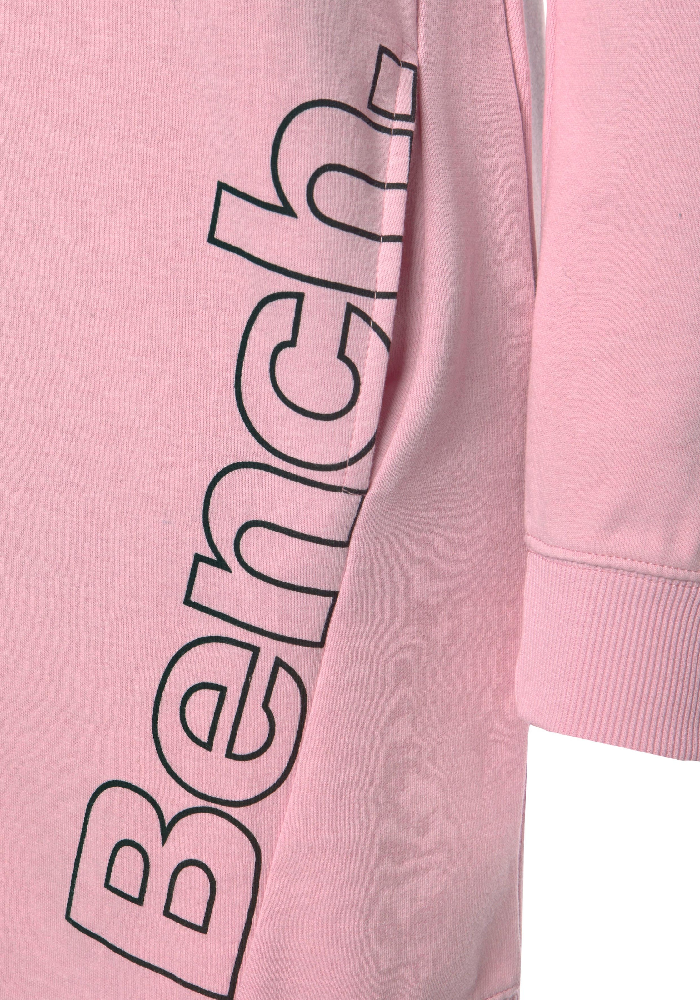 Bench. Loungewear Sweatkleid, mit seitlichem Logoprint