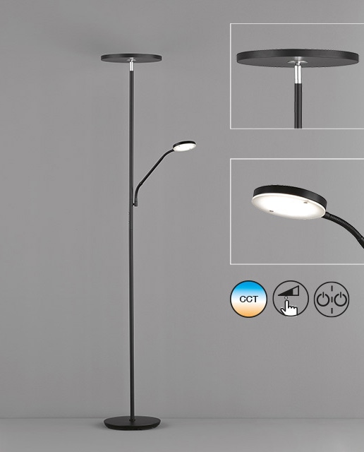 easy! BY FHL LED Stehlampe »Fabi«, 2 flammig, Leuchtmittel LED-Modul | LED fest integriert, Dimmbar, CCT Steuerung