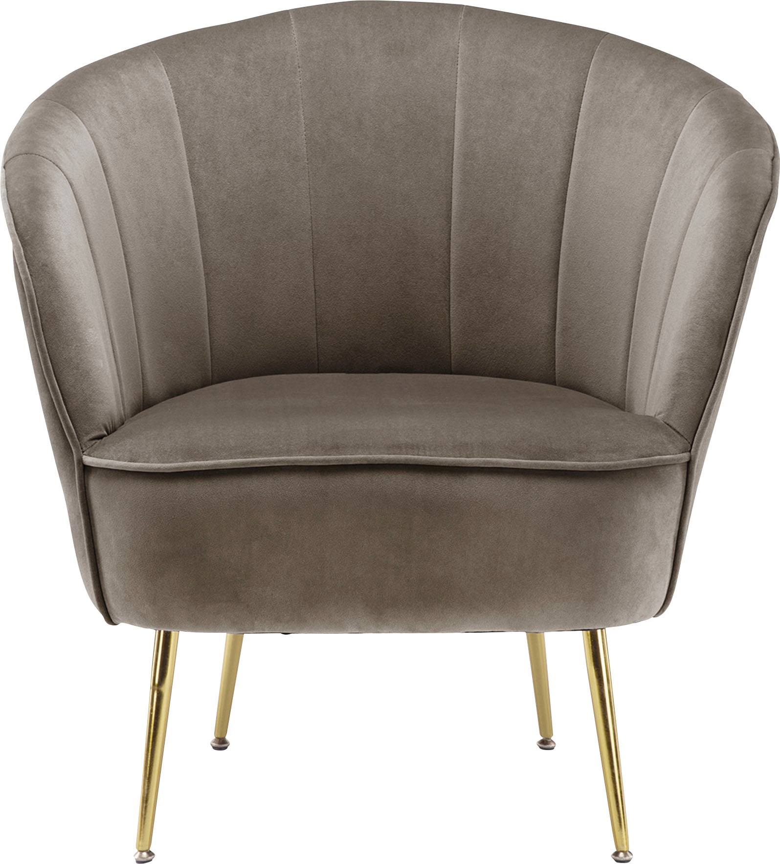 Kayoom Sessel "Poola 100, gemütlicher Cocktail-Sessel, edler Samtbezug" 1 Stk. tlg. samtweich, gesteppt, gemütlich, tiefe Sitzhöhe von 79cm