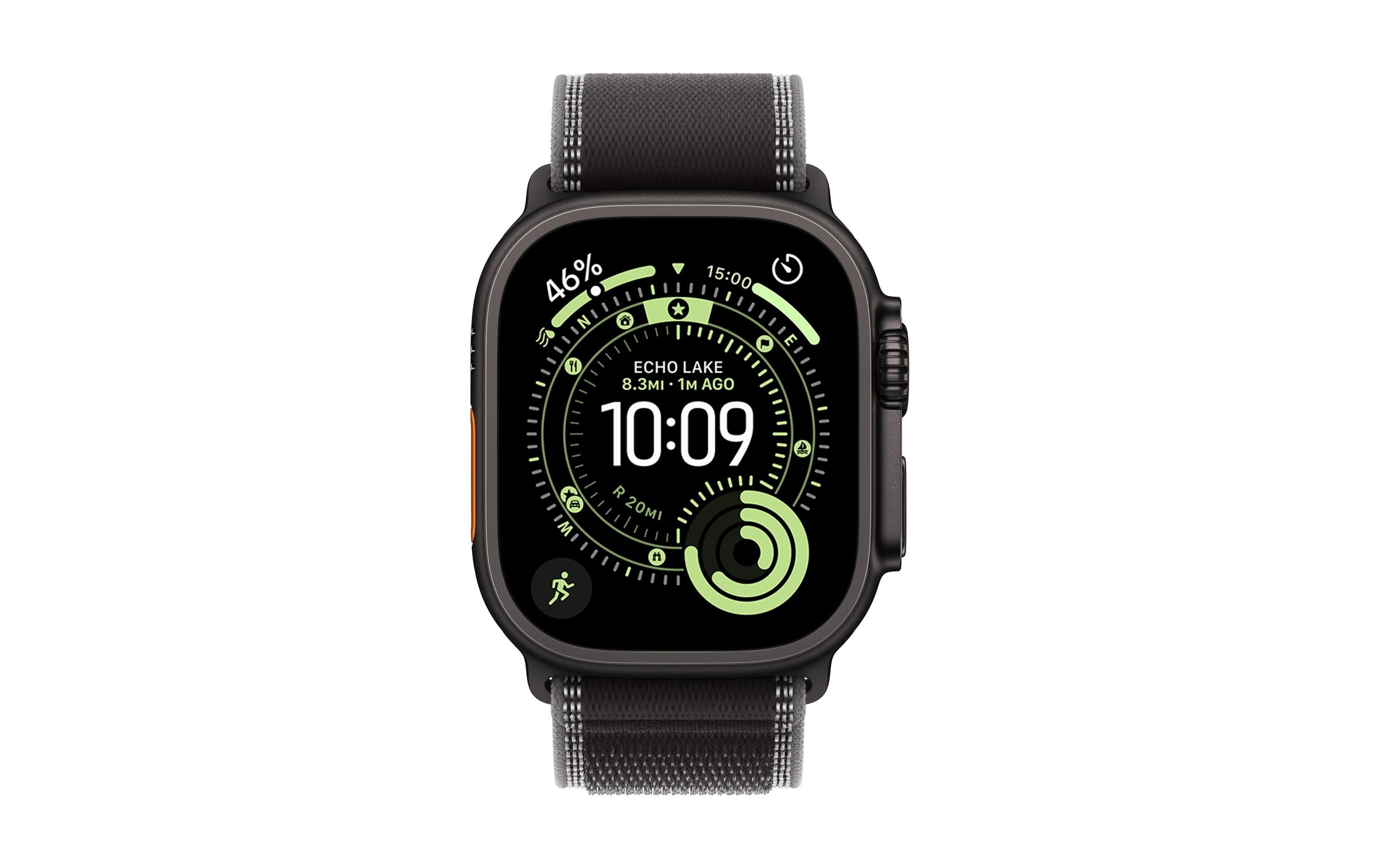 Apple Smartwatch-Armband »Trail Loop 49 mm Titanium«