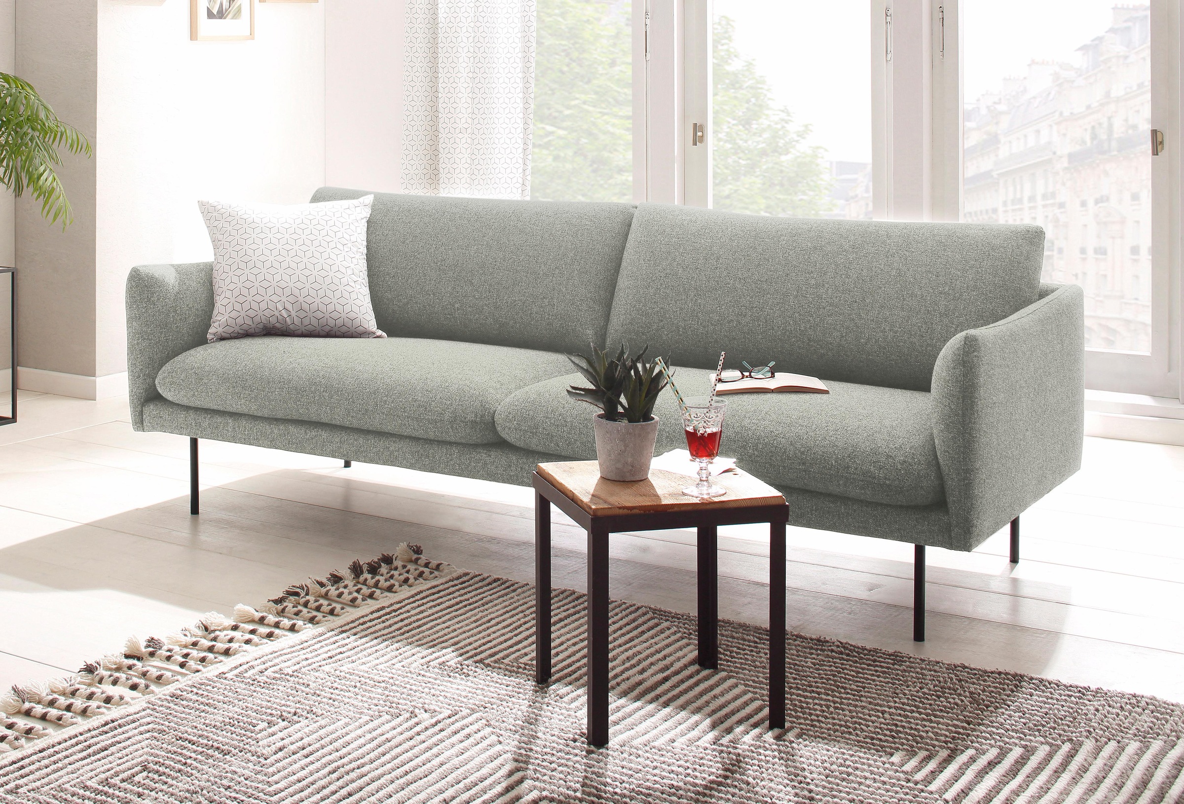 Image of andas 3-Sitzer »Mavis«, mit losen Sitz- und Rückenkissen, skandinavischer Stil bei Ackermann Versand Schweiz