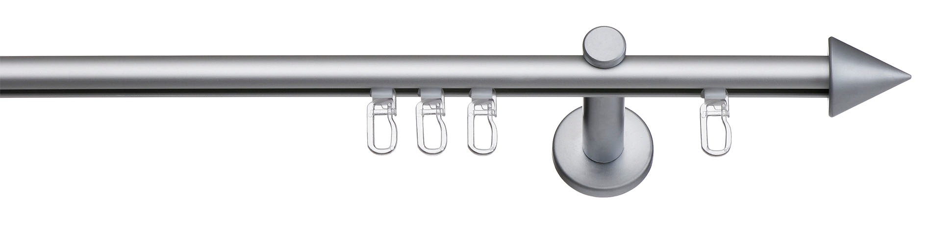 Image of indeko Gardinenstange »Kanus«, 1 läufig-läufig, Fixmass bei Ackermann Versand Schweiz